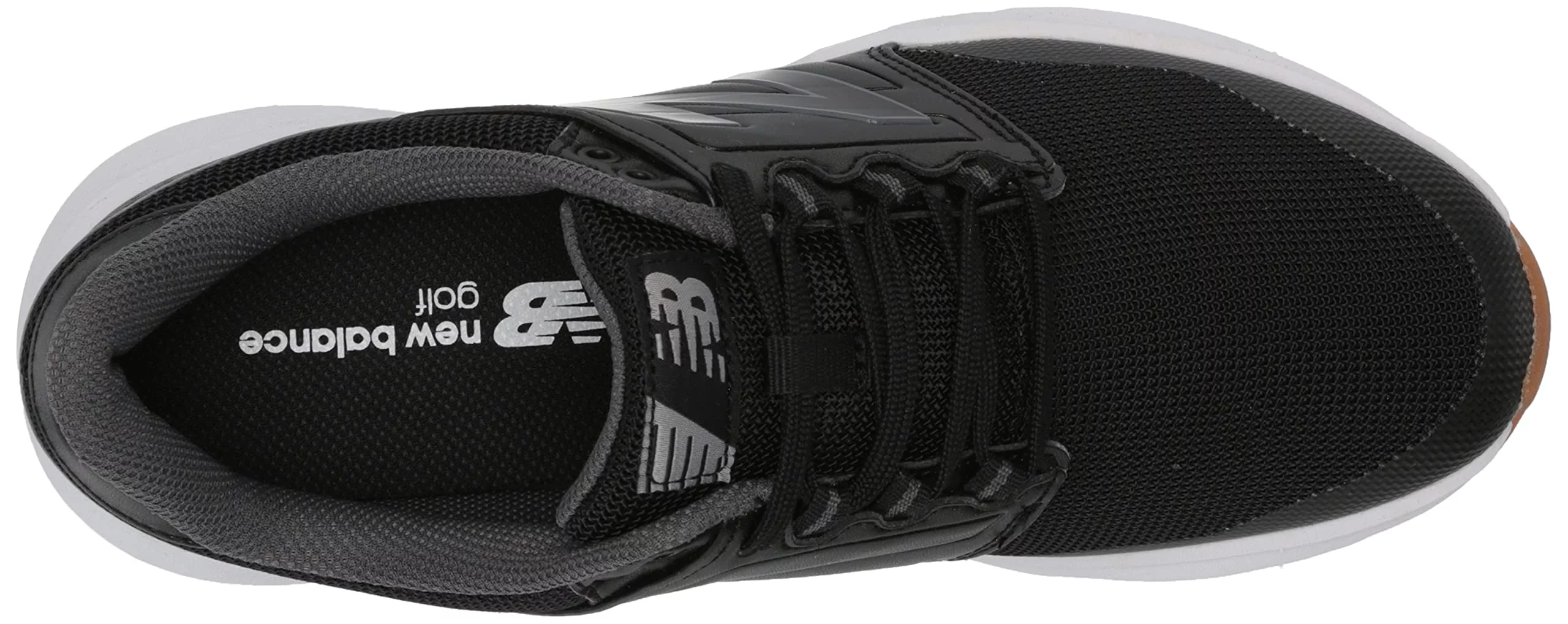 New Balance Men's Breeze V2 Golf Shoes (Black, 11.5 Wide)