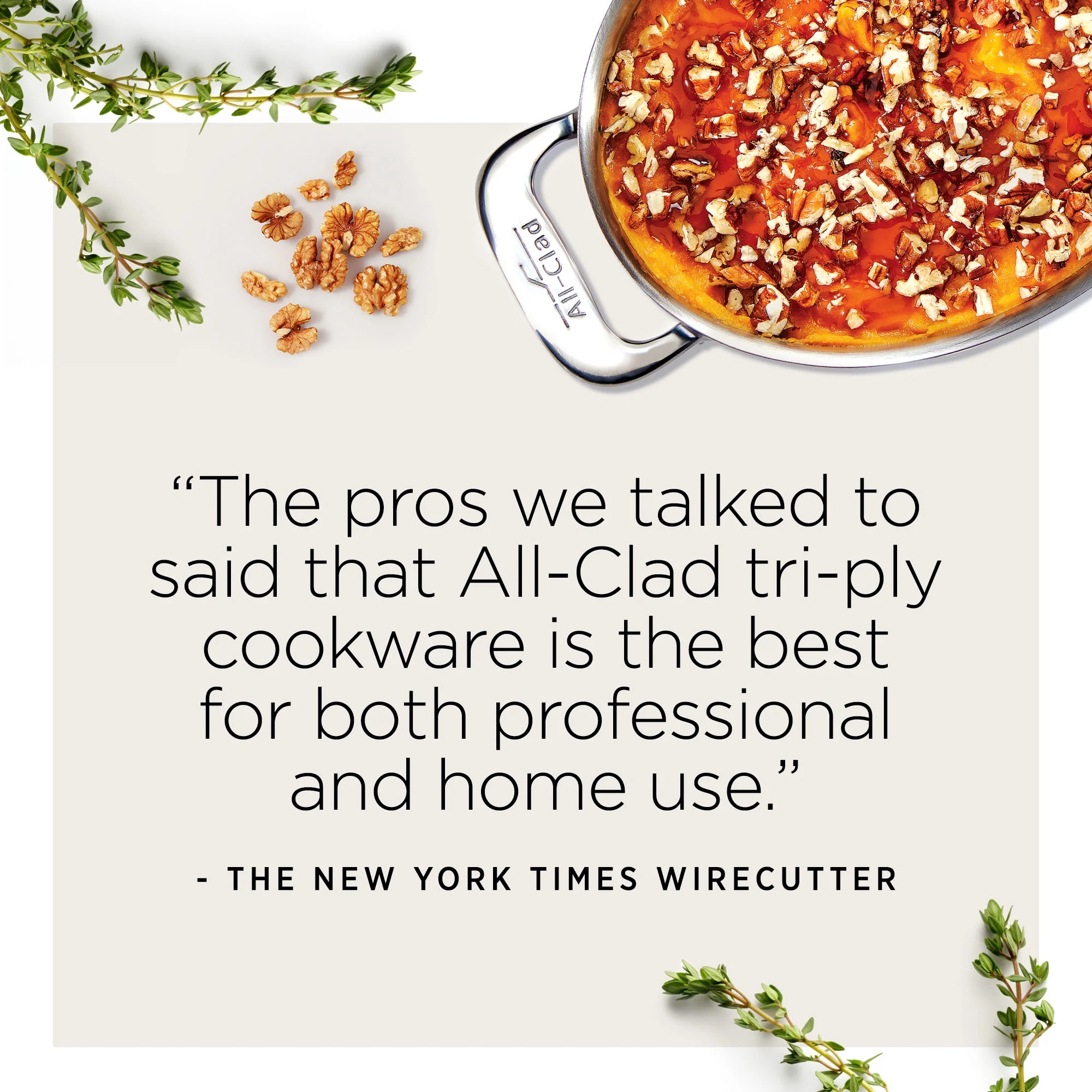 All-Clad D3 Stainless 3-ply Bonded Cookware Set, 5 piece Set