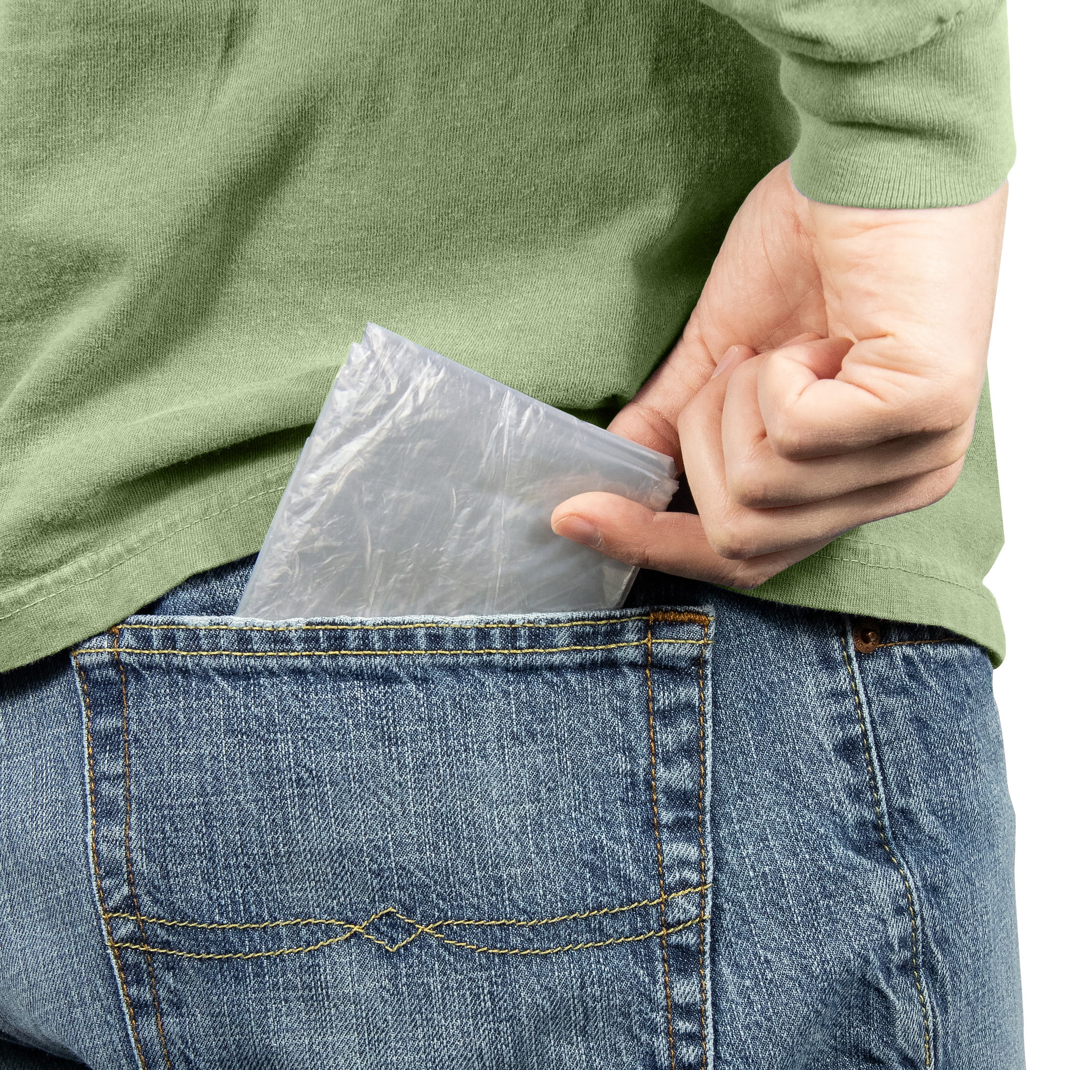 Strategy Clear One Size Fits Most Emergency Poncho 20 Count