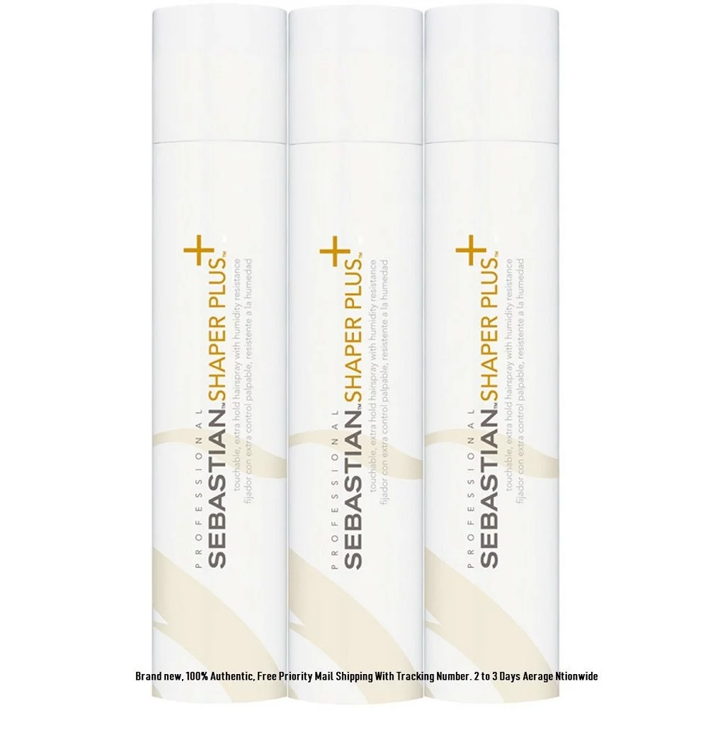 Sebastian Shaper Plus Hairspray 10.6 oz, Pack of 3