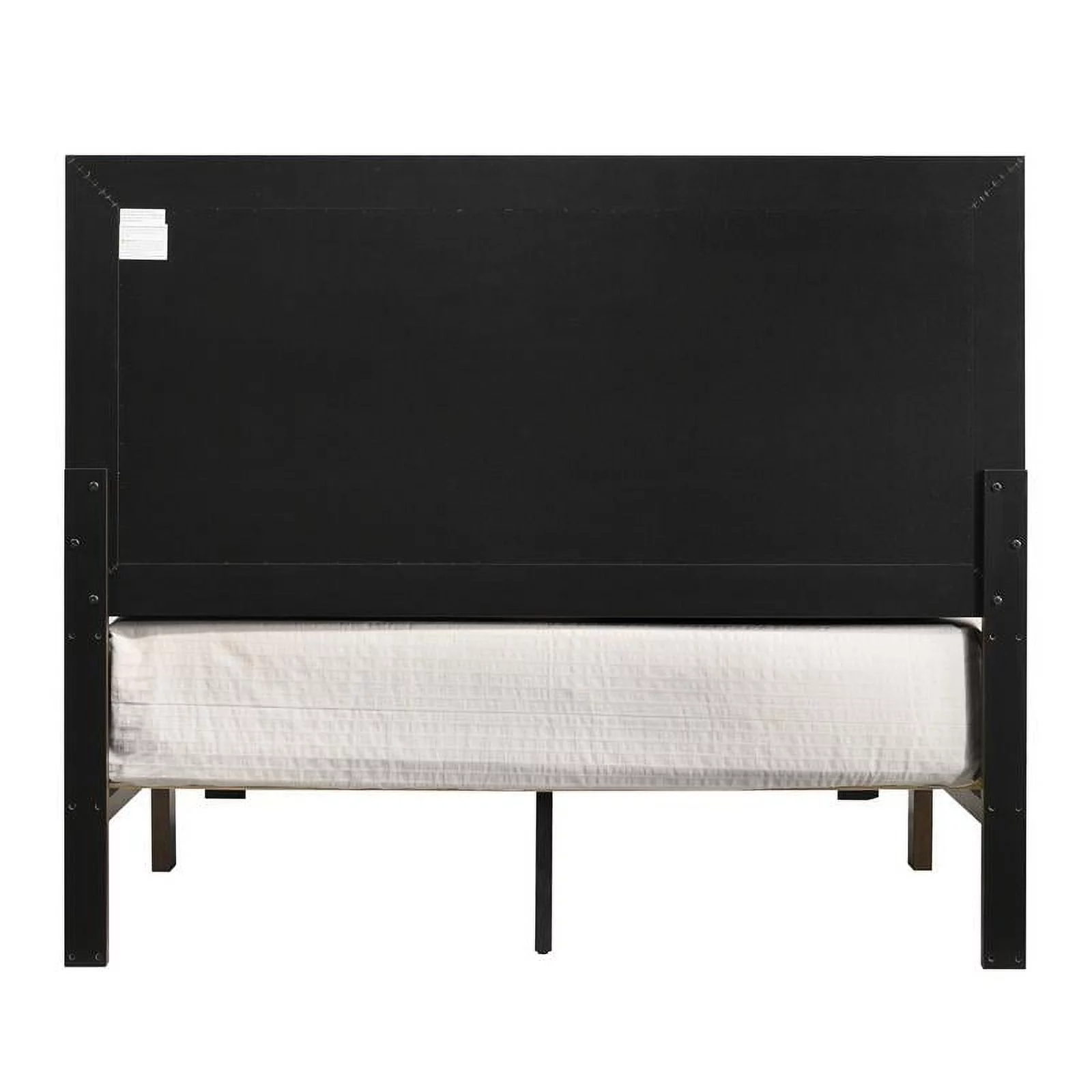 Furniture of America Kodo Rustic Wood Full Panel Bed in Walnut