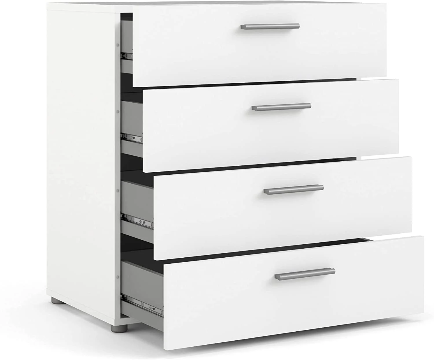 4 Drawer Chest, White