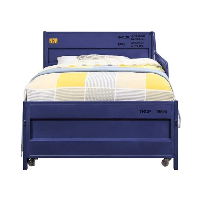 Cargo Daybed & Trundle, Blue - Twin Size