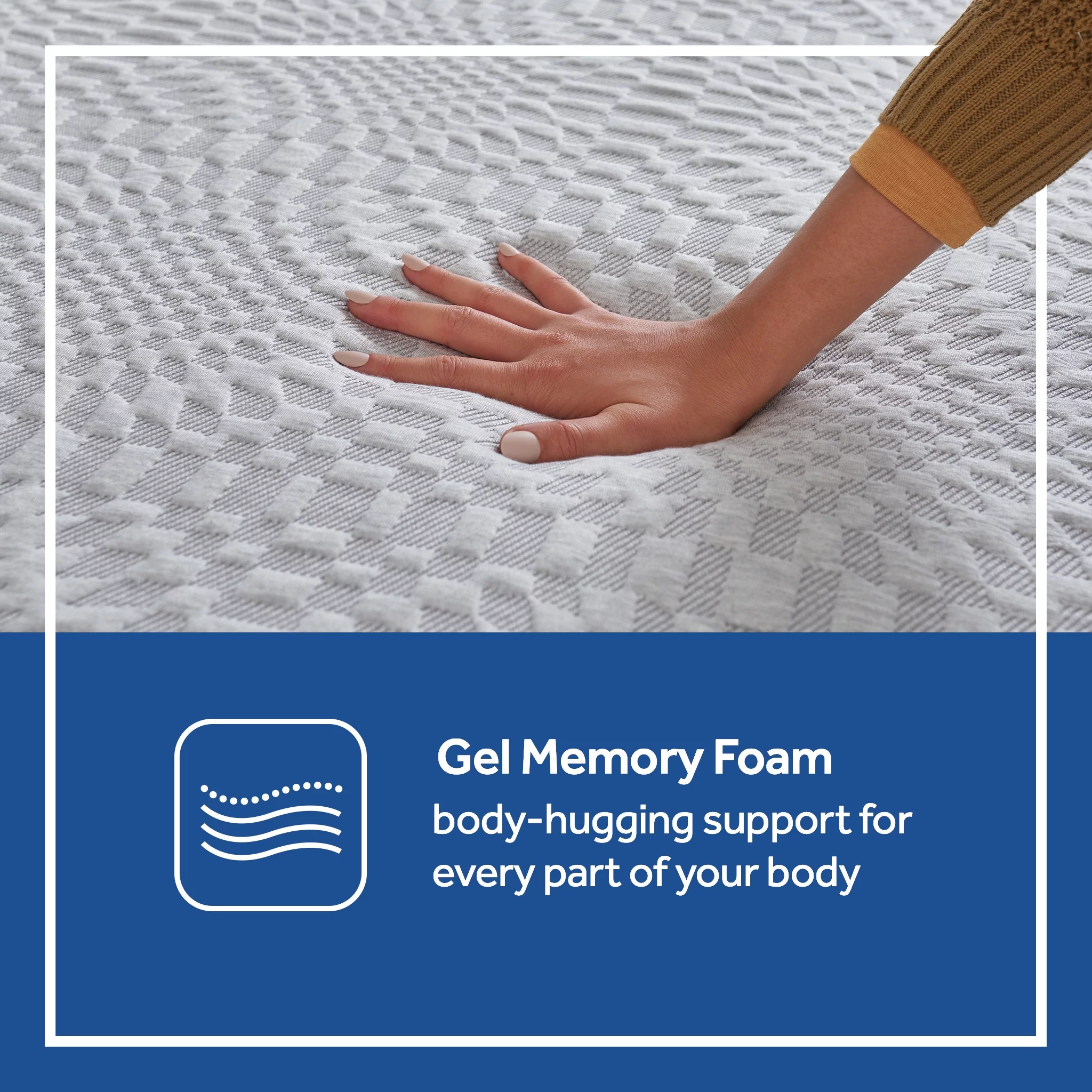 Sealy Essentials 12” Gel Memory Foam Mattress-in-a-Box, King