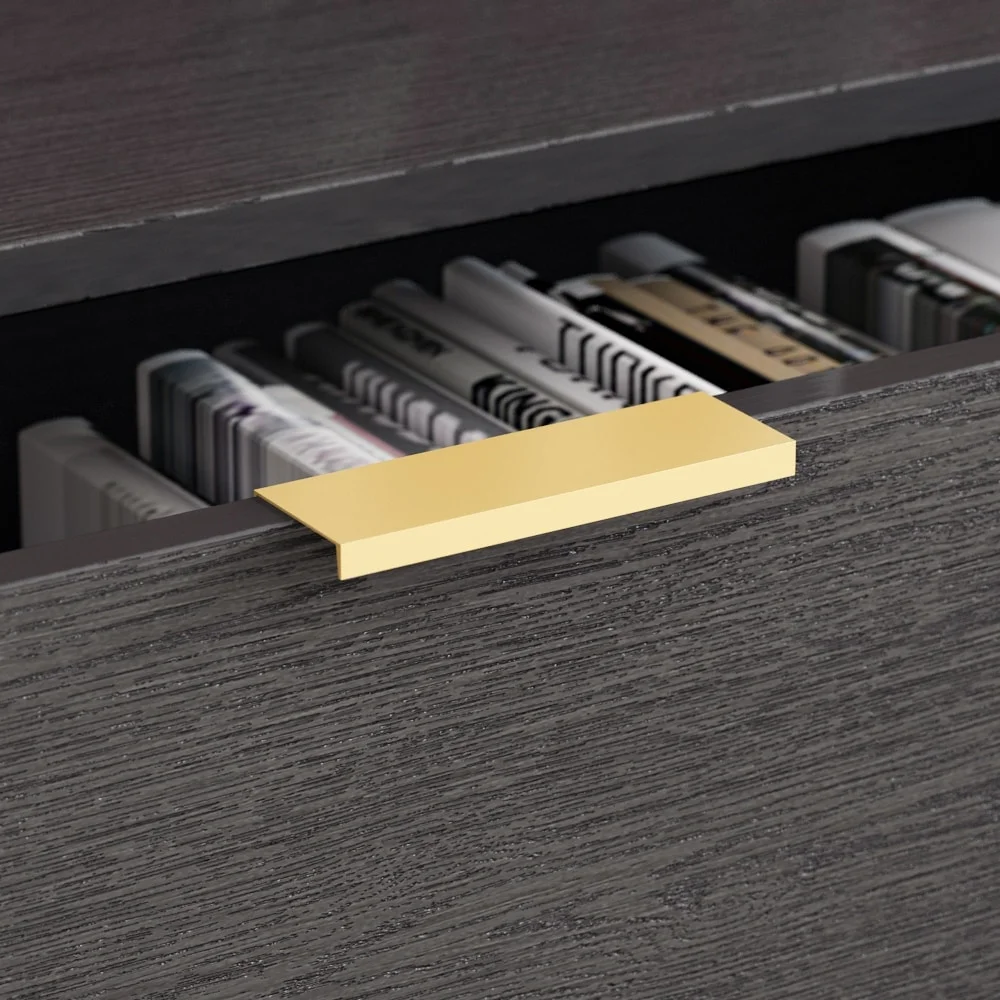 Benton Technology Kerrogee 3-Drawer Chest - Wooden Storage Dresser with Metal Legs