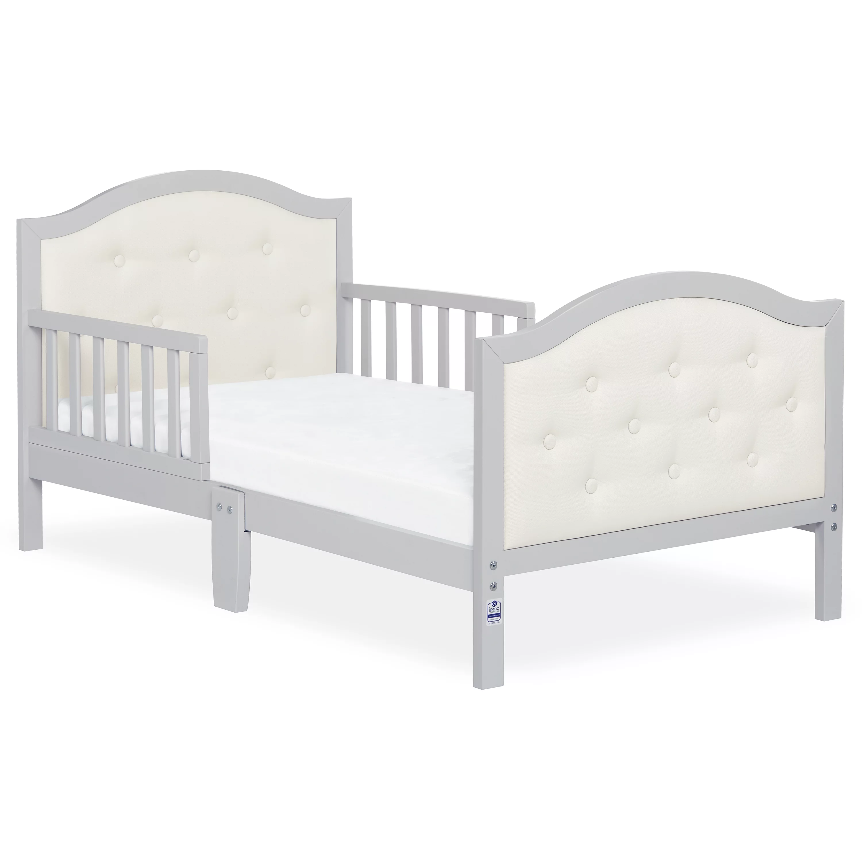 Dream On Me Zinnia Toddler Bed, Grey