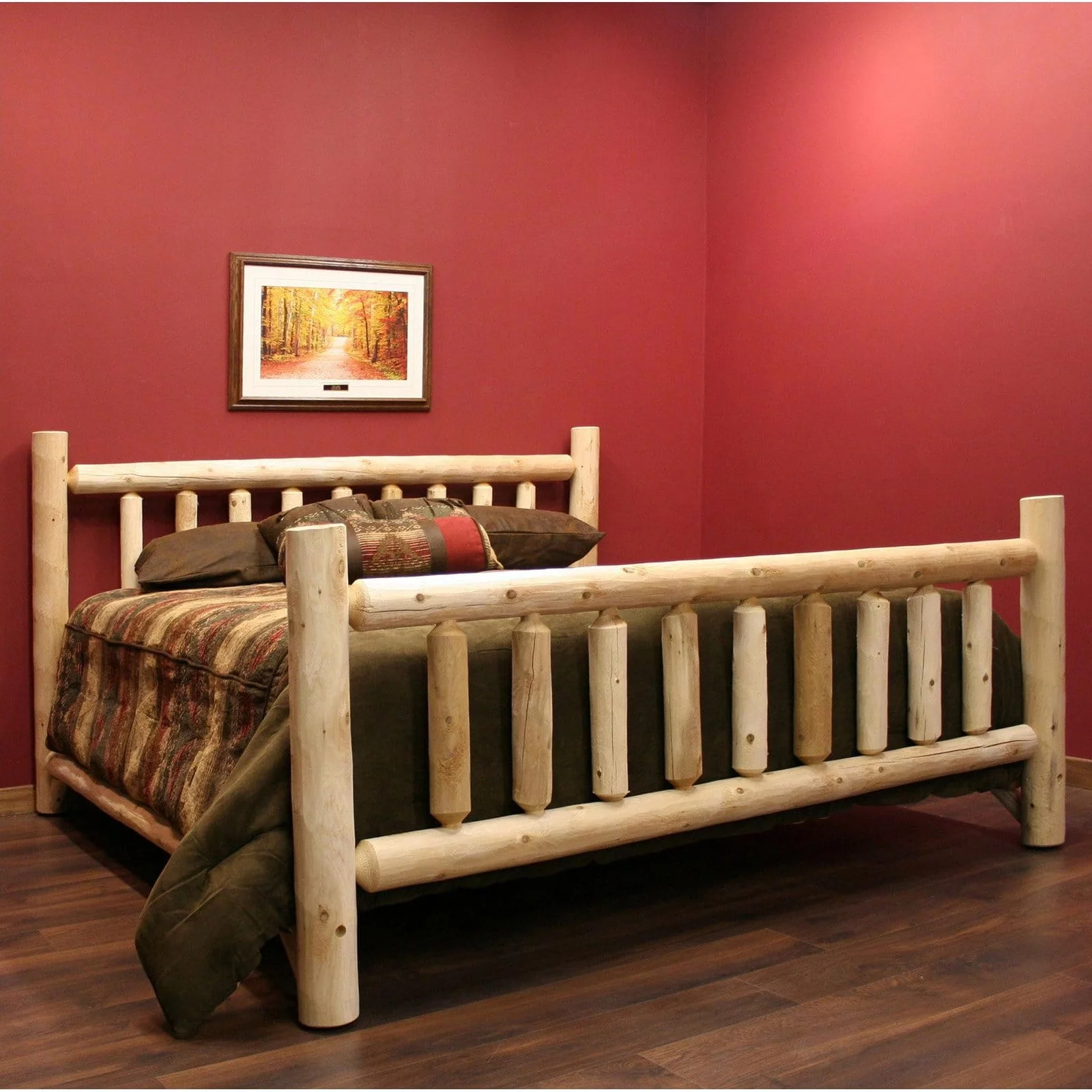 Lakeland Mills Frontier Low Post Panel Bed