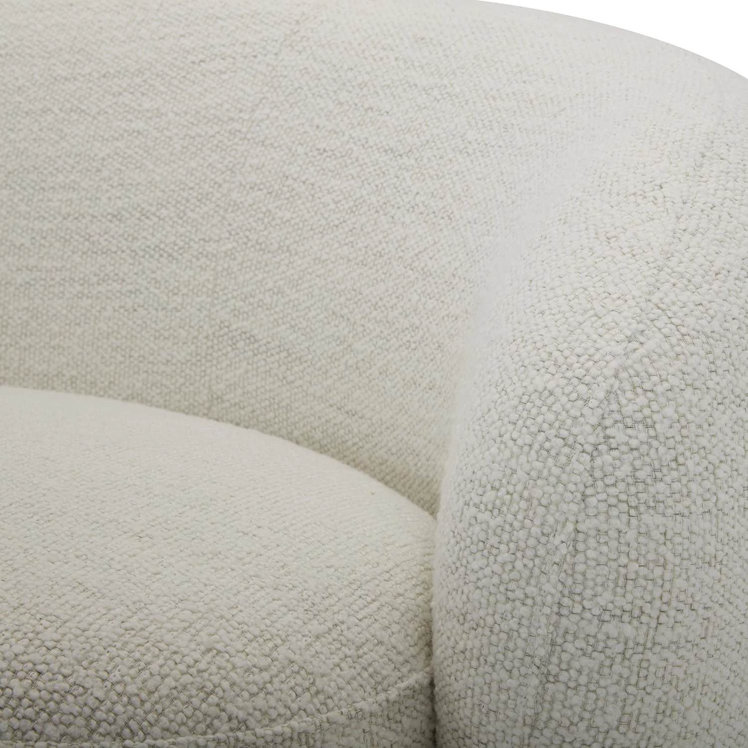 Better Homes & Gardens Juliet Curved Sofa, Ivory