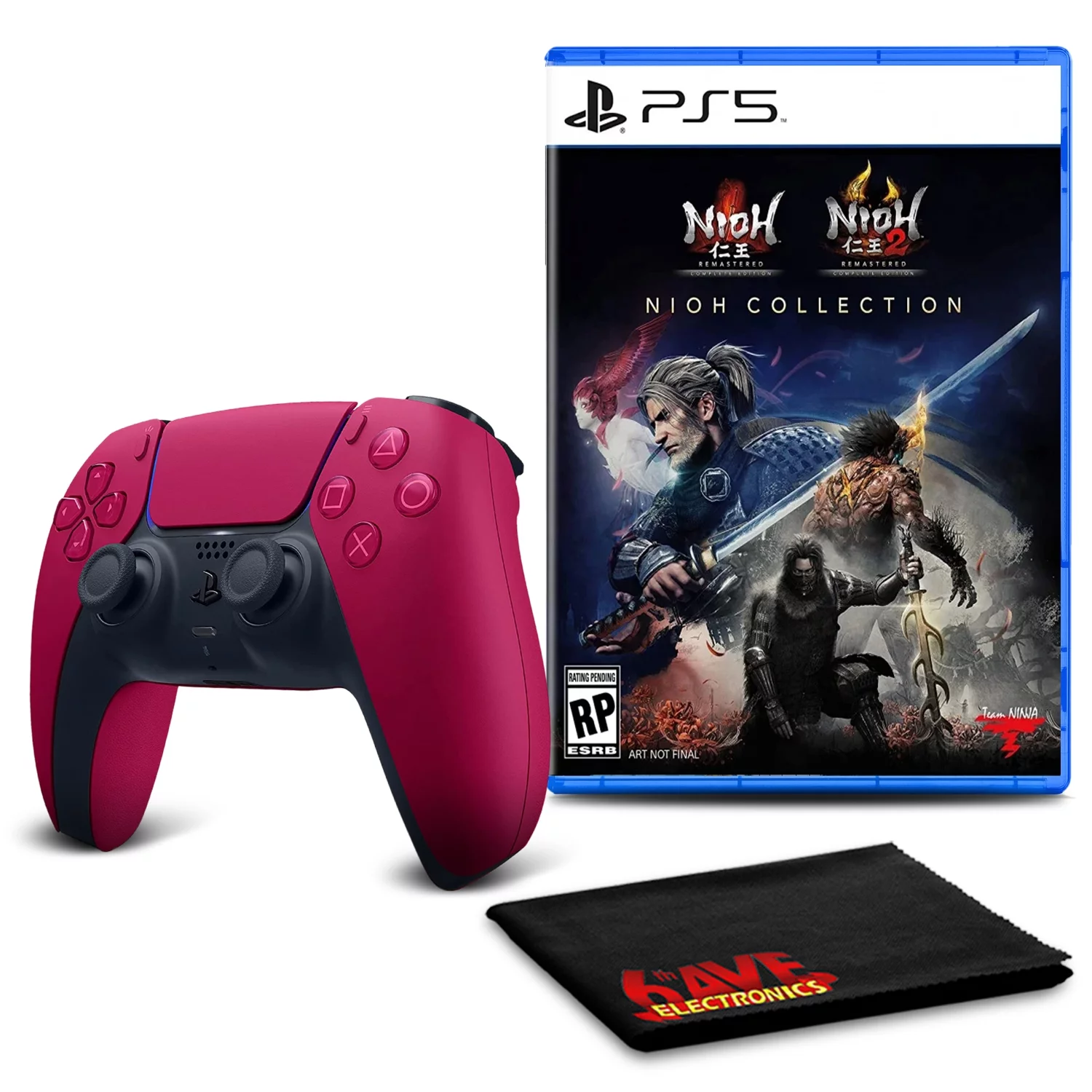 Sony PS5 DualSense Wireless Controller - Cosmic Red