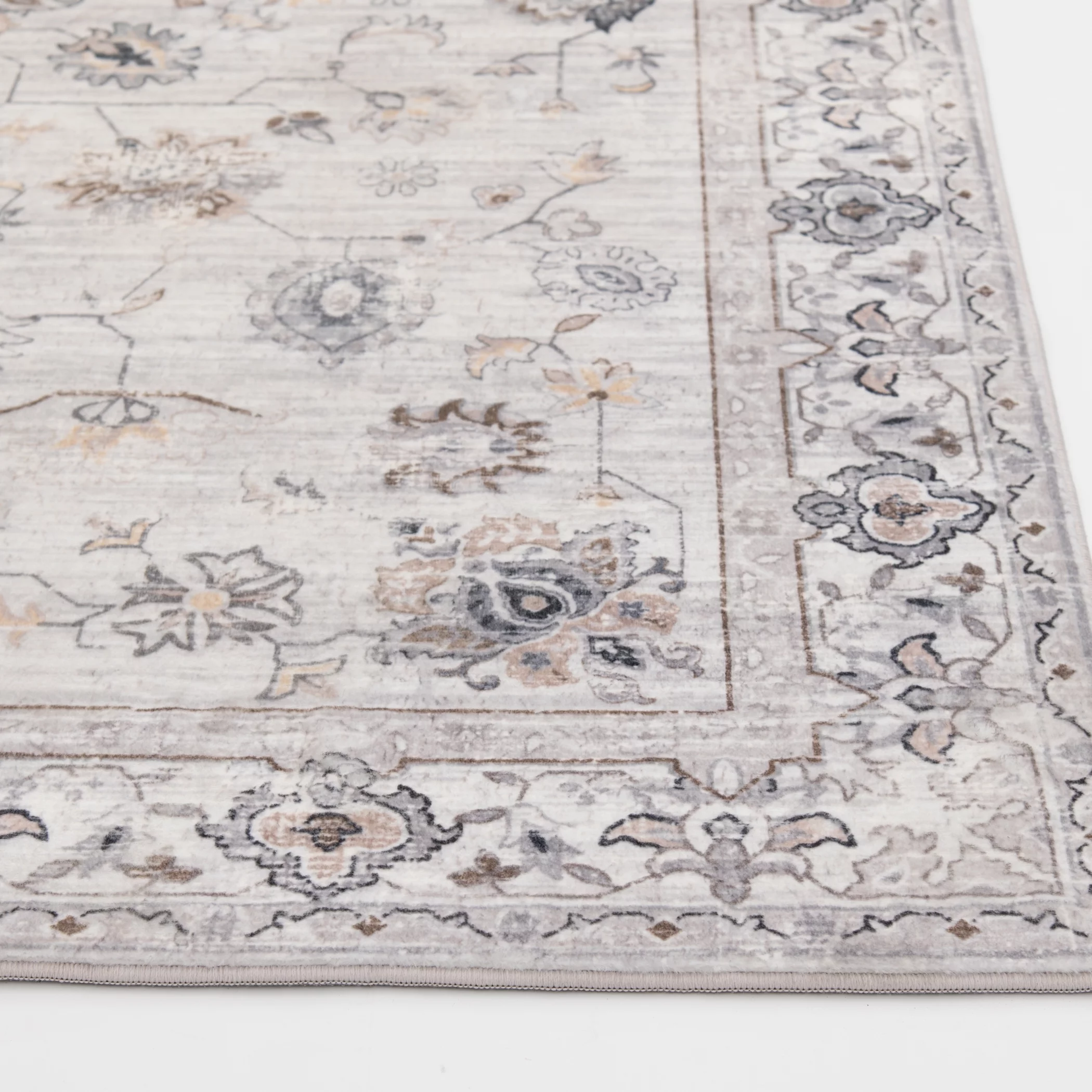 Better Homes & Gardens Persian Faux Fur Indoor Area Rug, Multi, 5'x7'