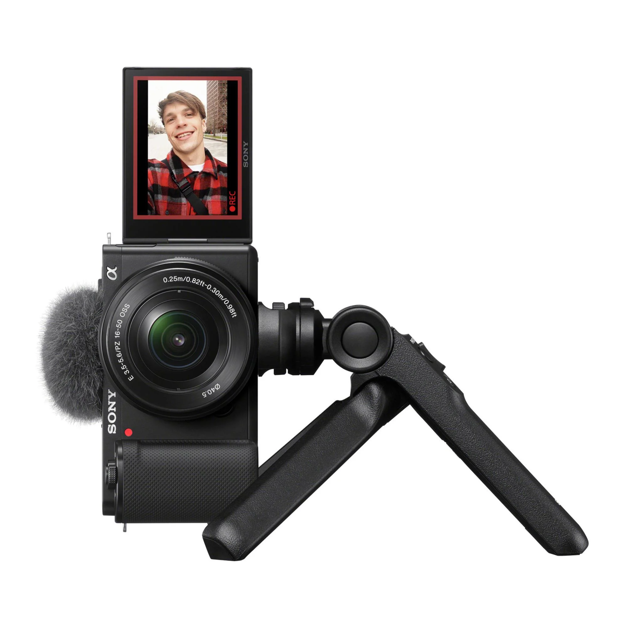 Sony Alpha ZV-E10 APS-C Mirrorless Vlog Camera (Black) with 16-50mm Lens Bundle