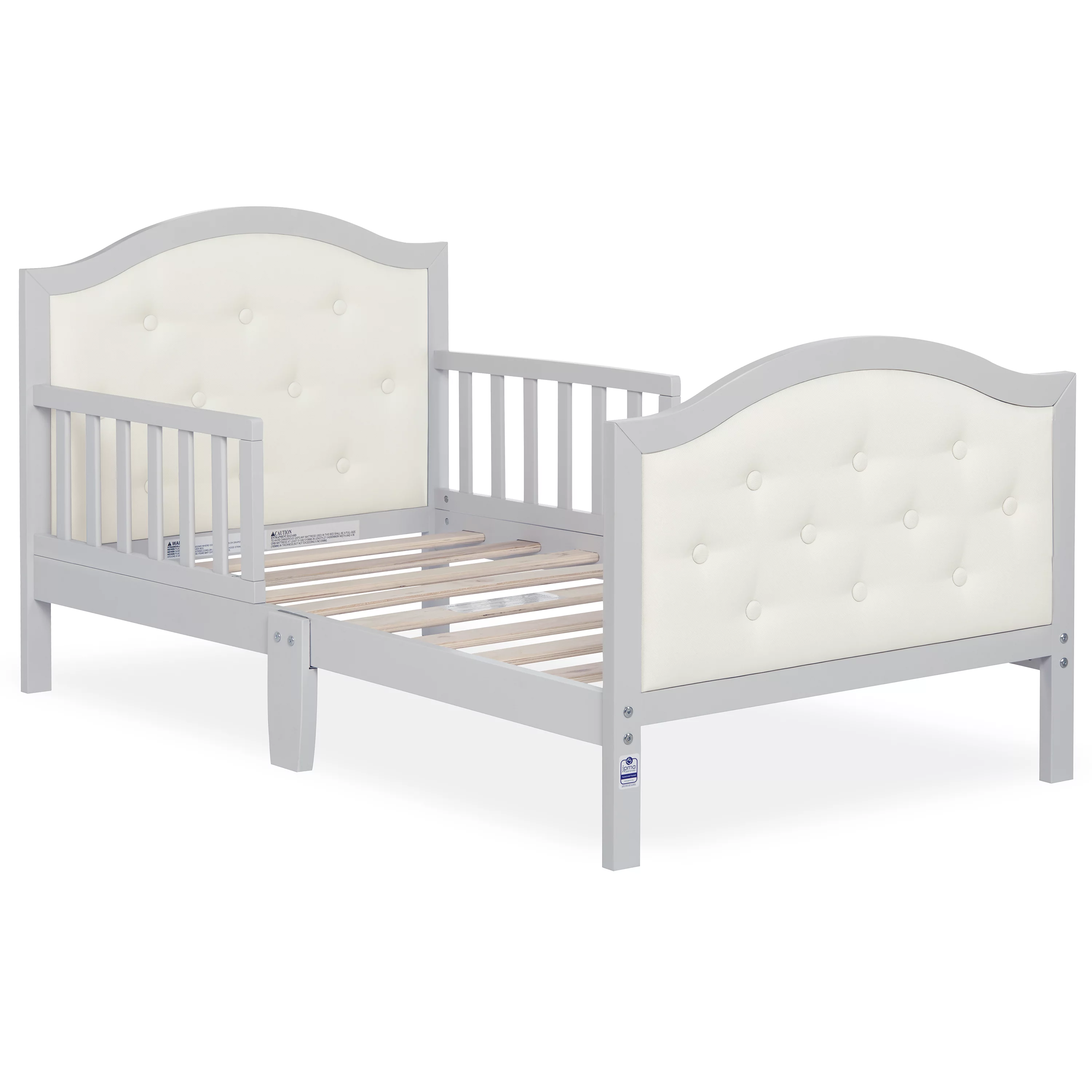 Dream On Me Zinnia Toddler Bed, Grey