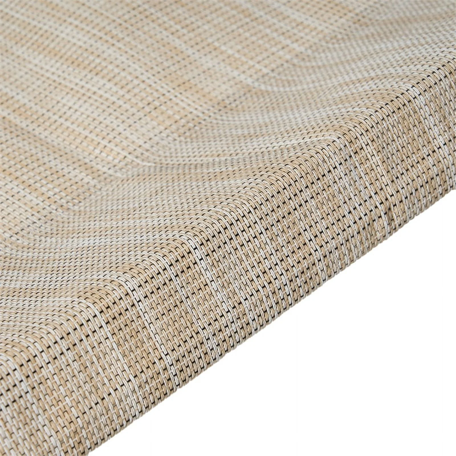 Noble House Marrakech Outdoor Mesh and Larch Wood Daybed with Canopy