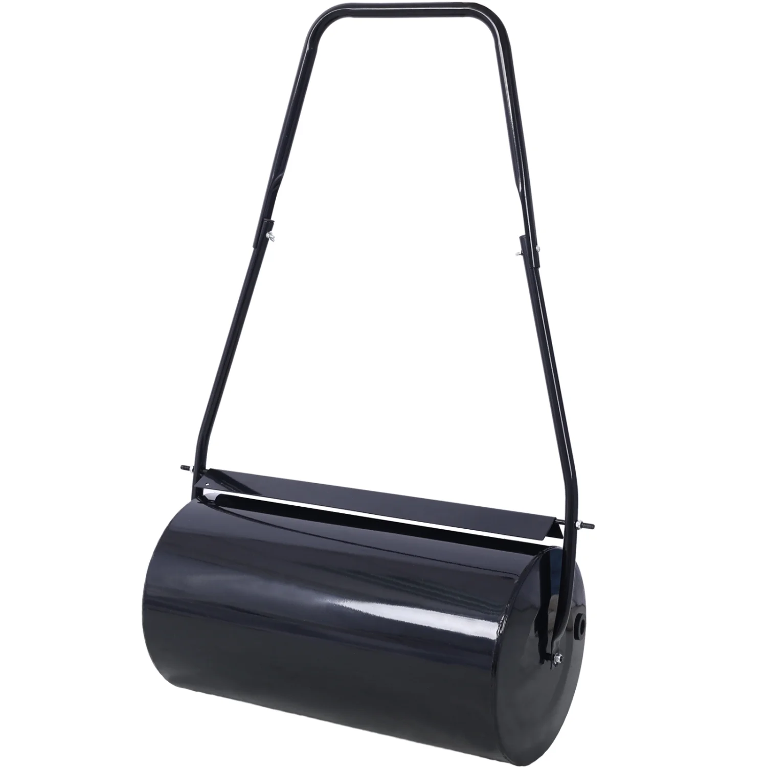 Lawn Roller  Push/Tow Behind Water/Sand Filled Steel Yard Sod Roller for Garden Backyard  13 Gallon