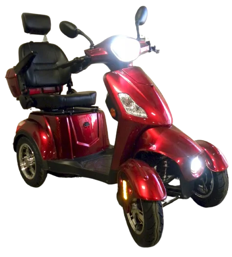 LUXURYTON X-1000 Electric Scooter - Roof & Reverse Cam