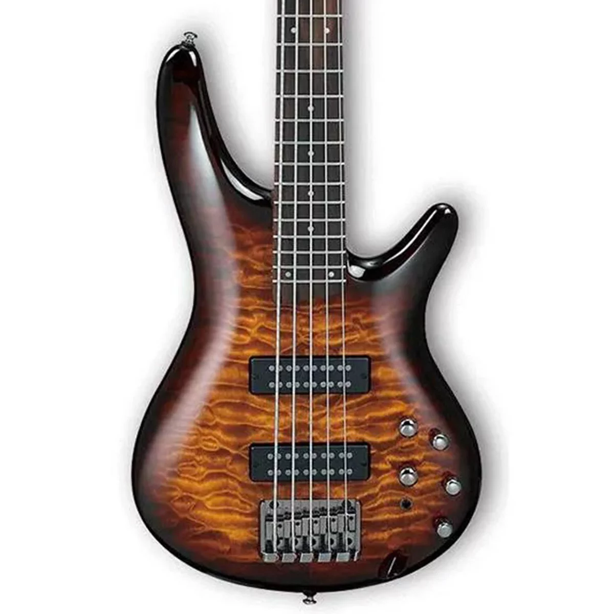 Ibanez SR405EQM 5-String Bass Guitar (Dragon Eye Burst)