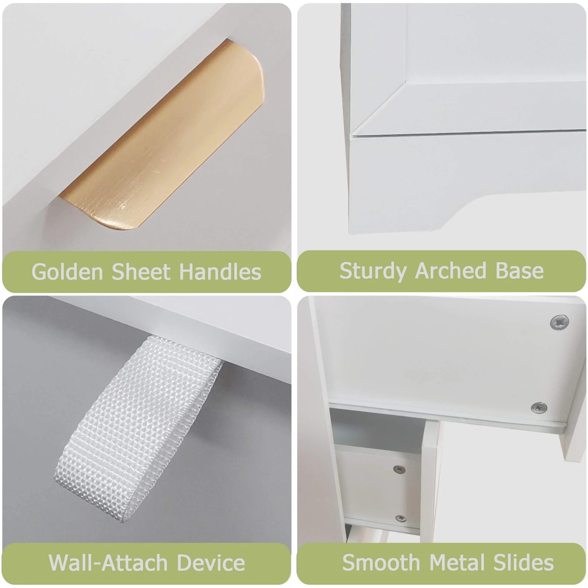 6 Drawer Dresser for Bedroom, Modern Long Dresser Chest With Large Drawer, Wooden Chest of Dresser Storage Cabinet Organizer Unit