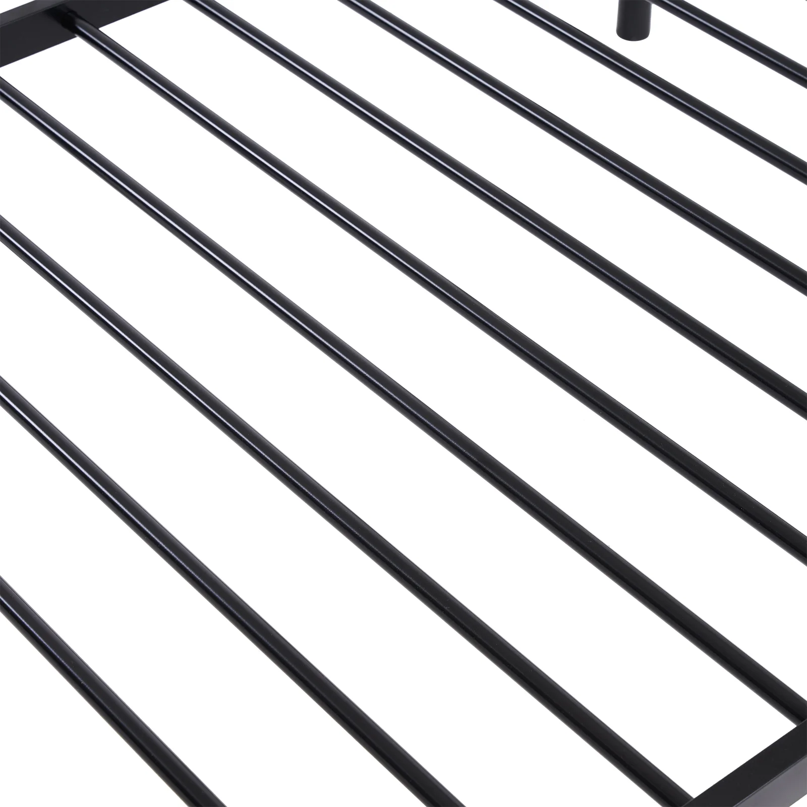 Zimtown Twin over Twin Steel Bunk Beds Frame Ladder Bedroom Dorm Room for Kids Adult Children