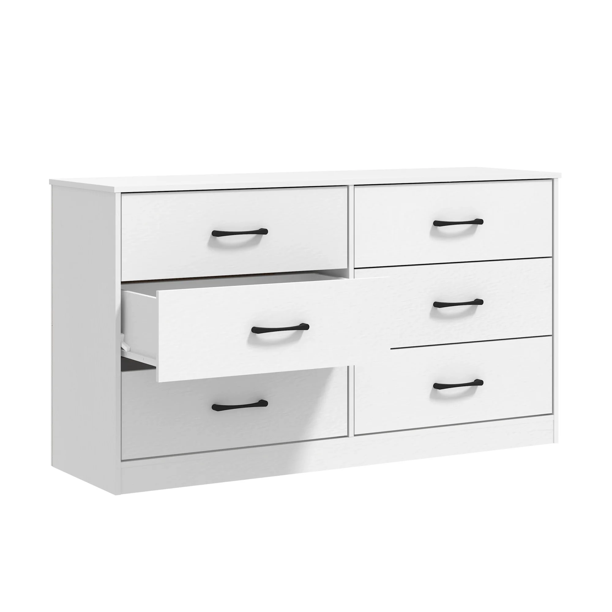 Mainstays Ardent 6 Drawer Dresser, White