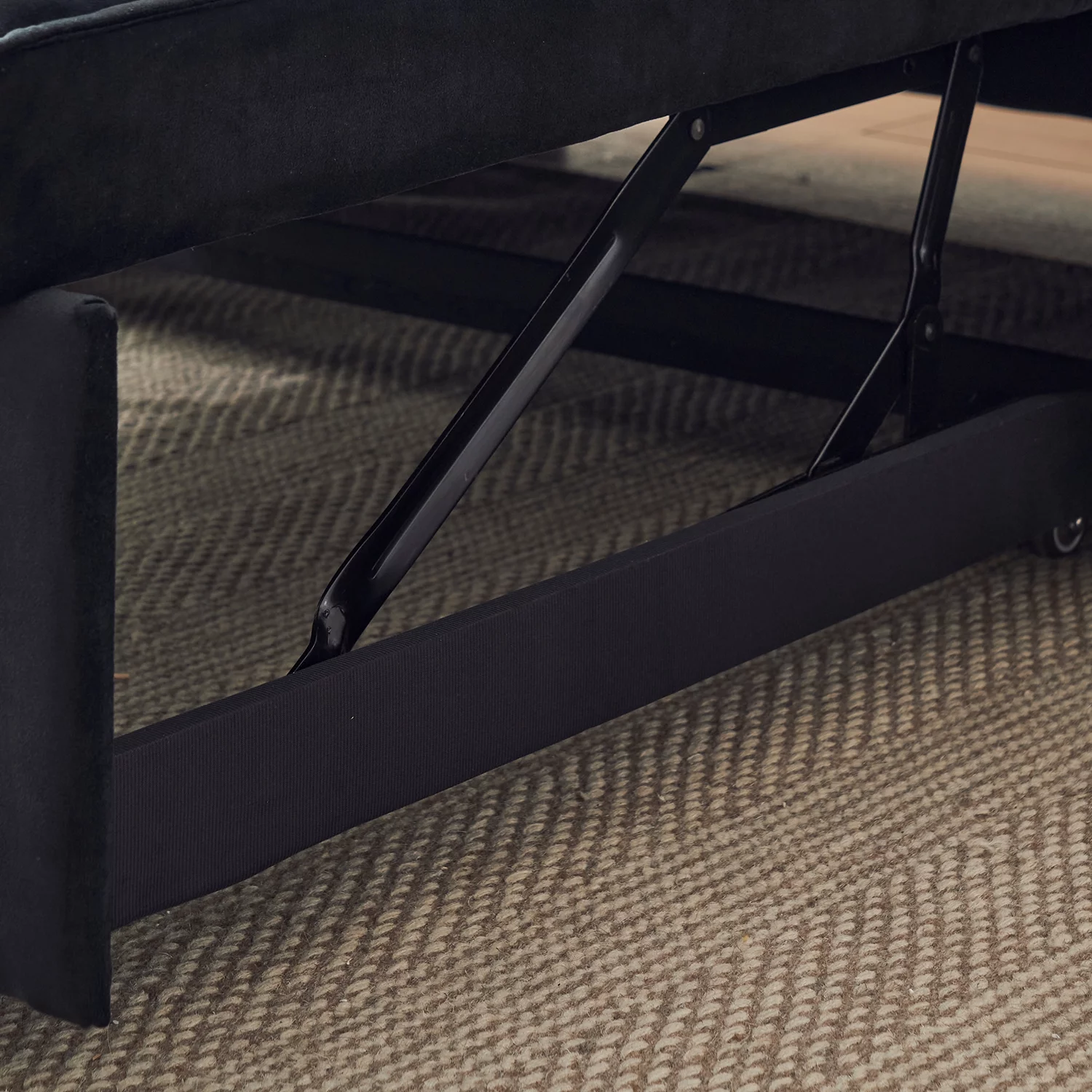 Tzicr 55.5'' 3-in-1 Convertible Sleeper Sofa Bed, Modern Velvet Loveseat Futon Couch Pullout Bed with Adjustable Backrest, Side Storage Pockets and Pillows. (Black)