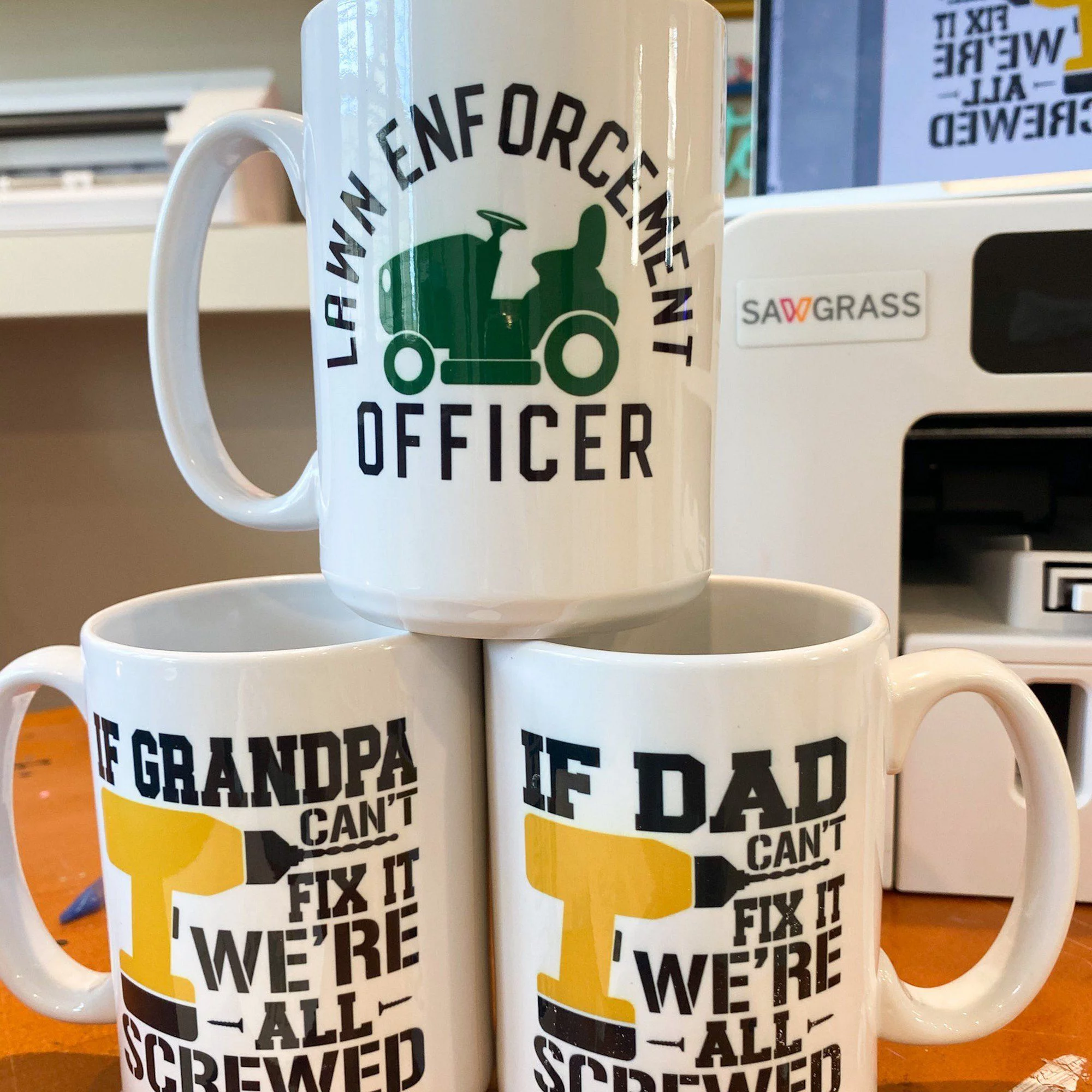 Sawgrass SG500 Sublimation Printer with Mug Press Bundle