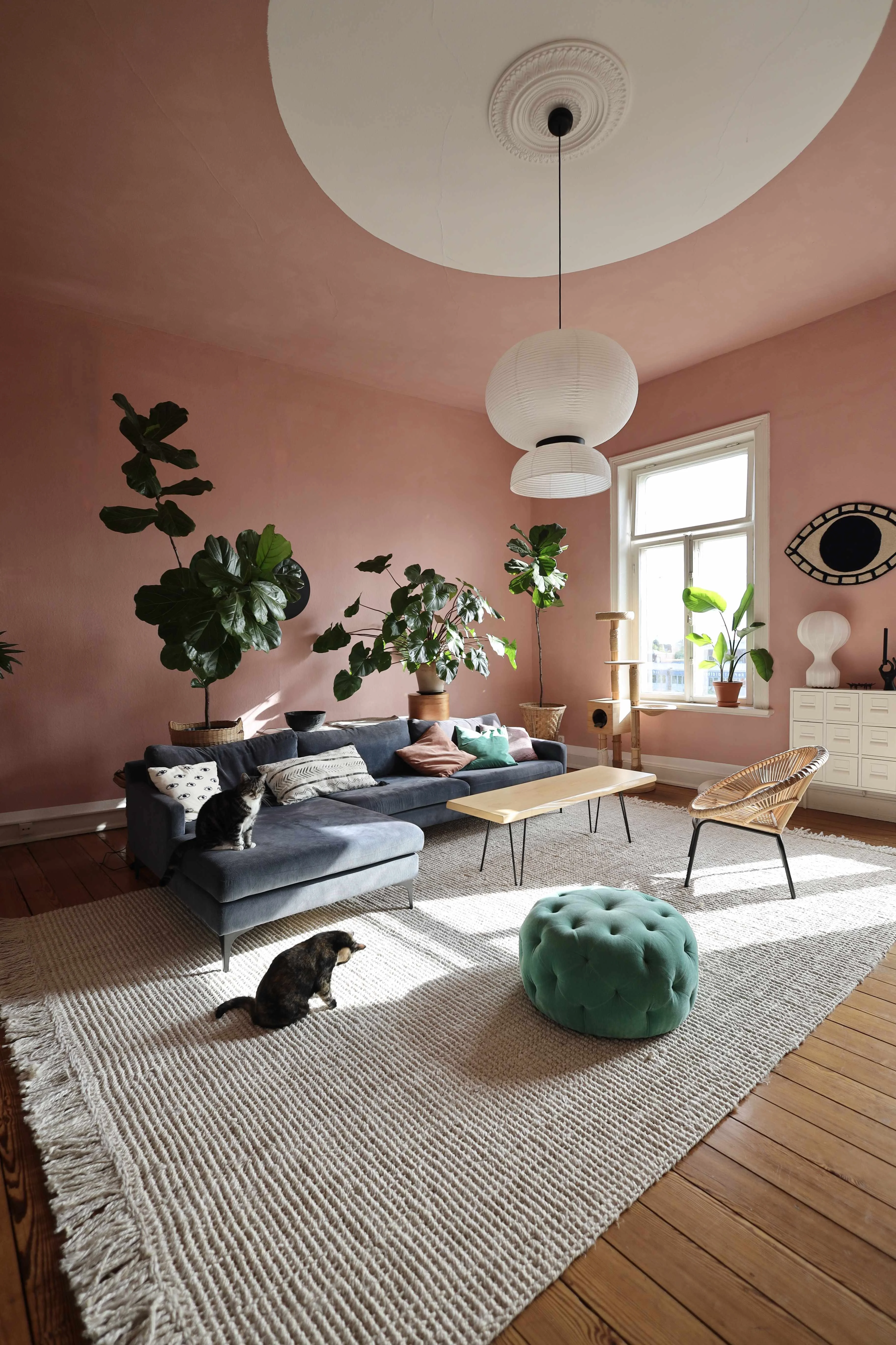 Hauteloom Senneterre Solid Sea Grass Bleached Jute Rug - Natural Fiber Large Area Rug - Natural Fringe Tassel - Rattan Wicker Look Carpet - Beige, Cream - 12' x 15'