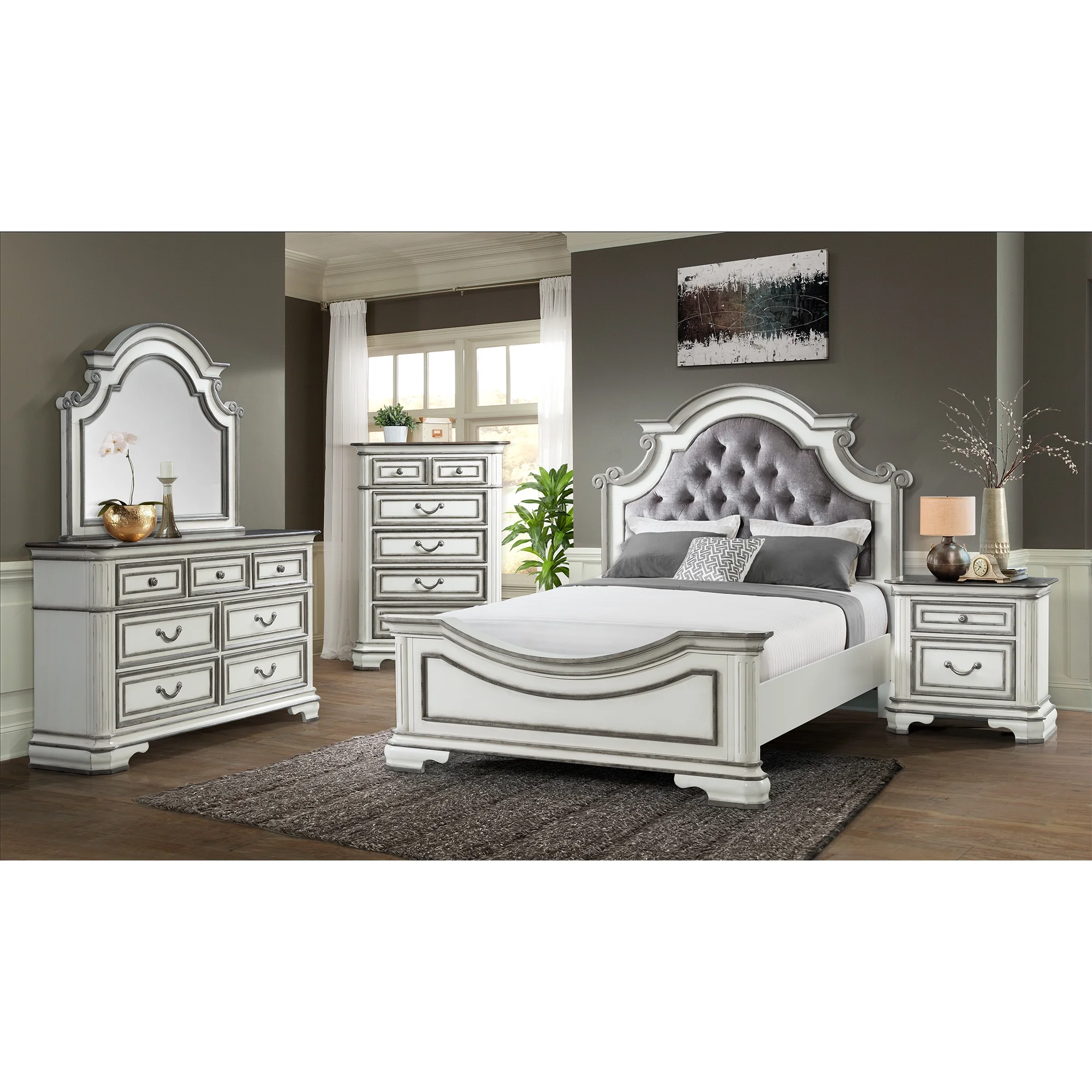 Picket House Furnishings Caroline Bedroom Set, Multiple Configurations, Multiple Sizes