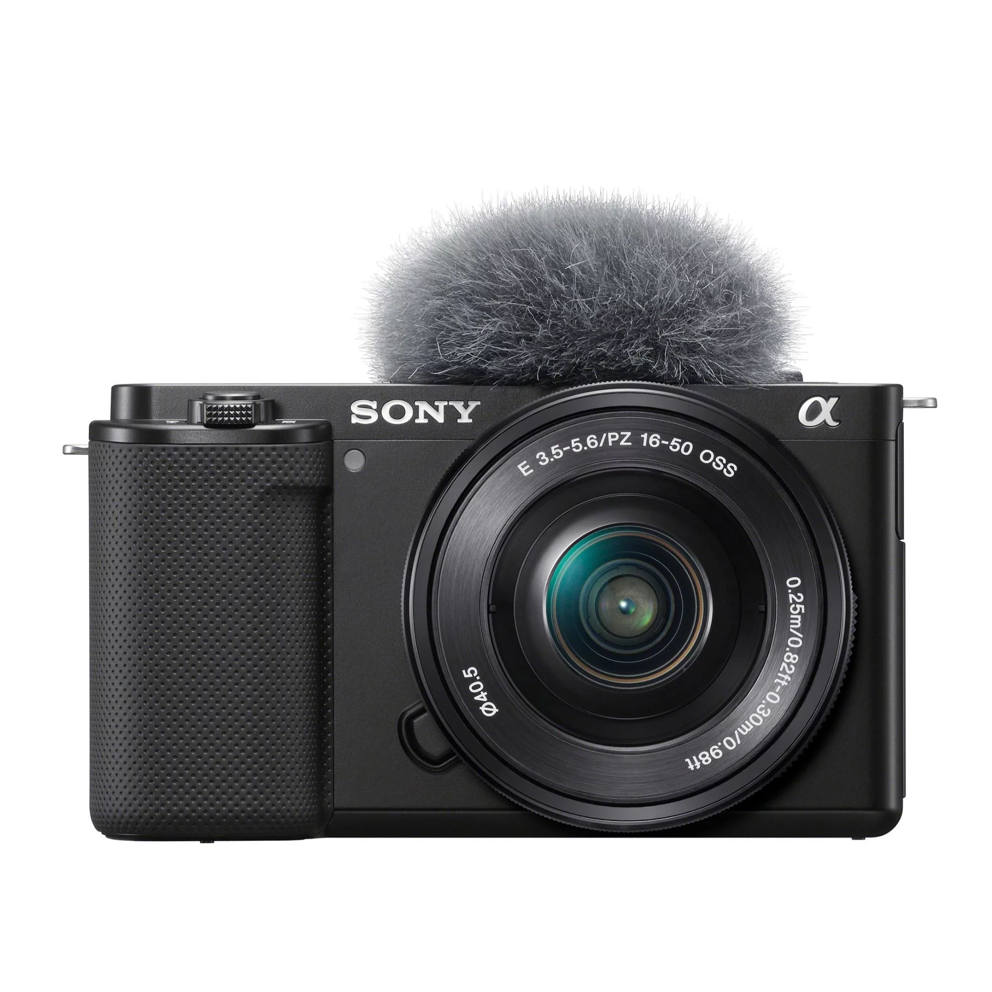 Sony Alpha ZV-E10 APS-C Mirrorless Vlog Camera (Black) with 16-50mm Lens Bundle