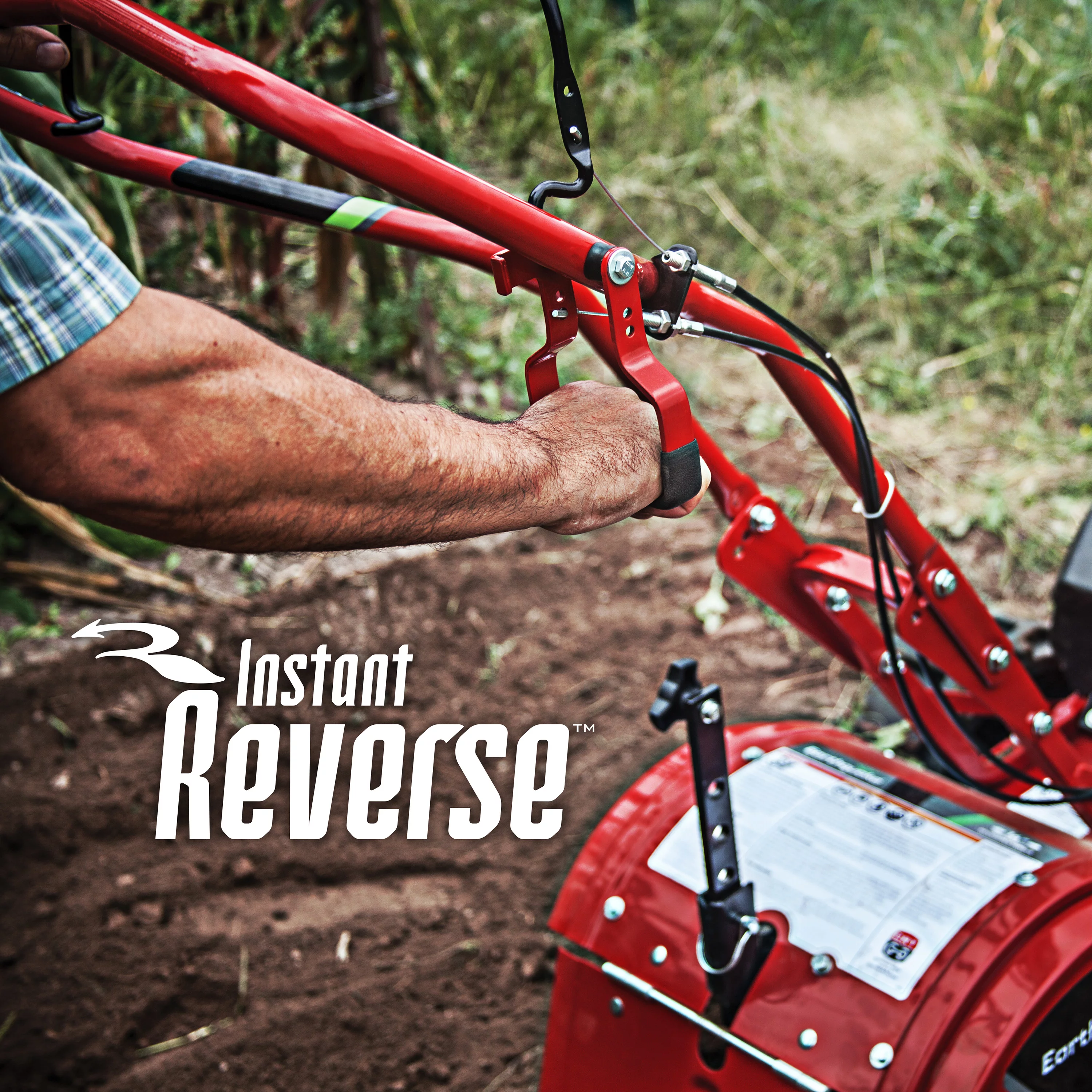 Earthquake® Victory™ Rear Tine Tiller, Powerful 212cc 4-Cycle Viper™ Engine, 33970