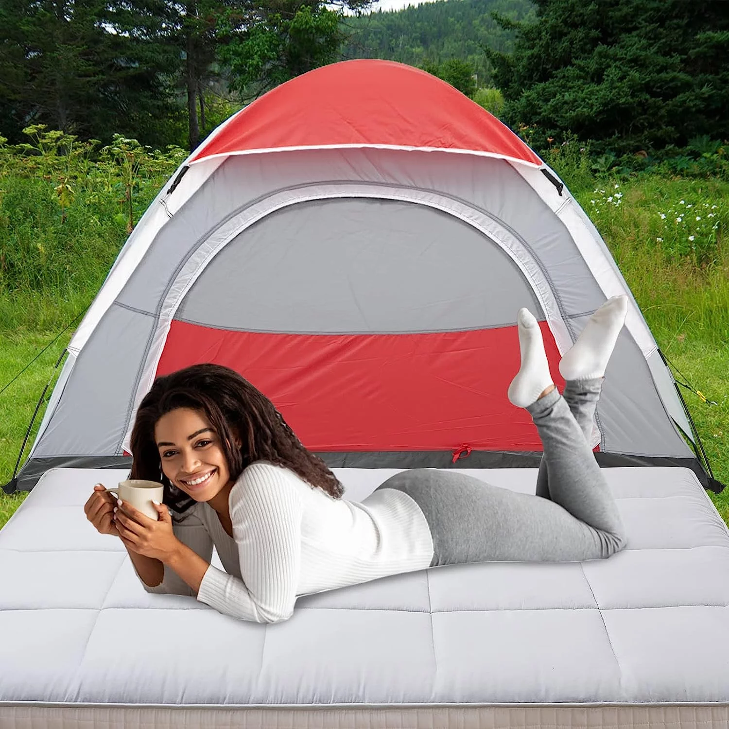 Slsy Japanese Floor Mattress Futon Mattress, Foldable Mattress, Roll Up Mattress Sleeping Tatami Mat Floor Lounger Guest Bed,Twin Full Queen