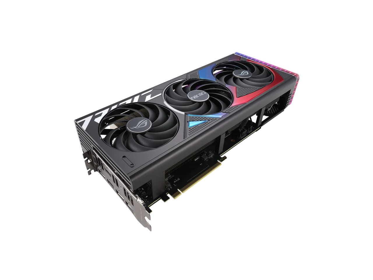 ASUS ROG Strix GeForce RTX 4070 SUPER Gaming Graphics Card (PCIe 4.0, 12GB GDDR6X, DLSS 3, HDMI 2.1a, DisplayPort 1.4a, Massive vented backplate, Aura Sync) ROG-STRIX-RTX4070S-12G-GAMING