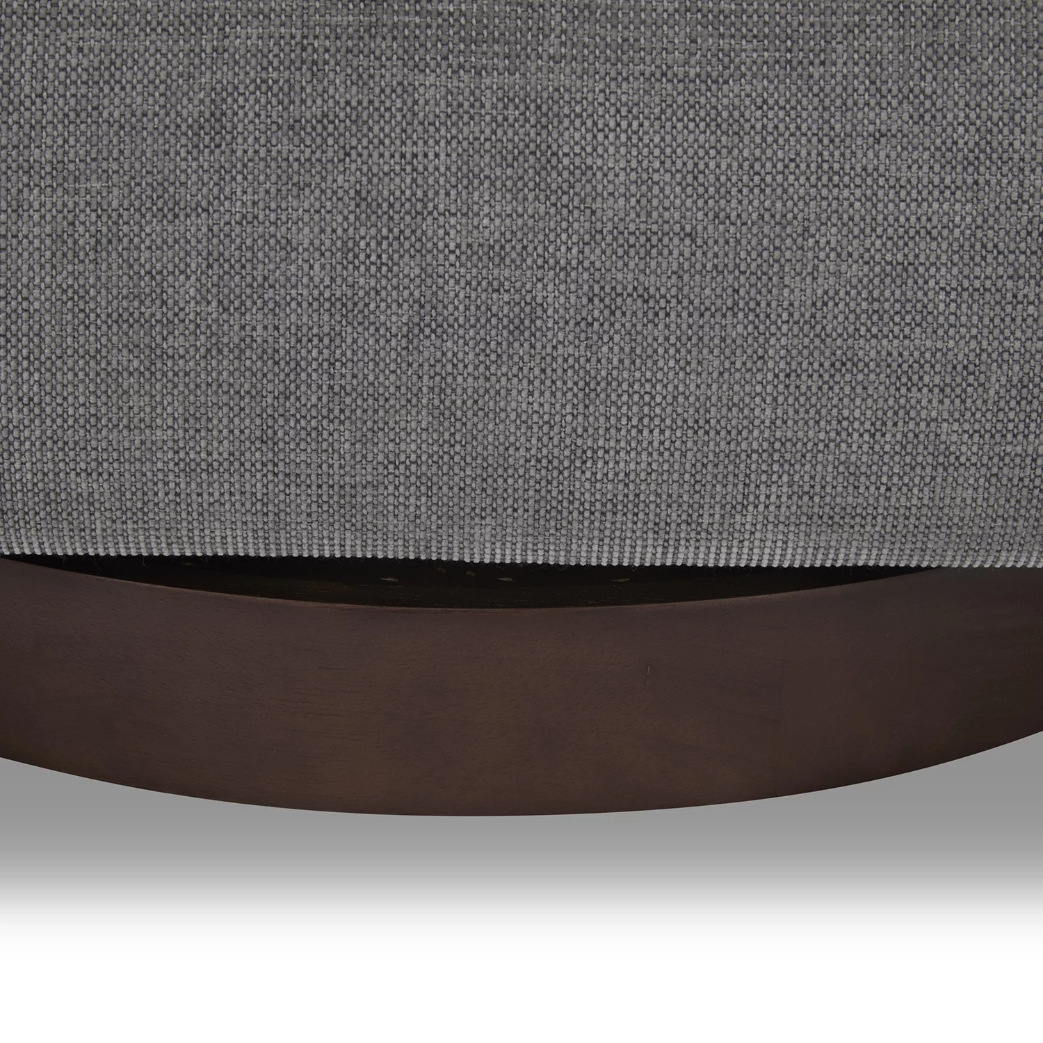 Better Homes & Gardens Bradford Wooden Base Modern Swivel Chair, Gray