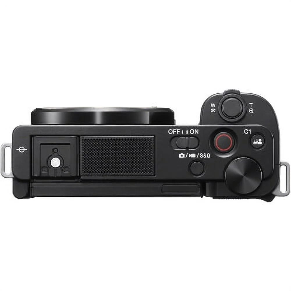 Sony ZV-E10 Mirrorless Camera (Body Only) (Black) ILCZV-E10/B - Kit Box