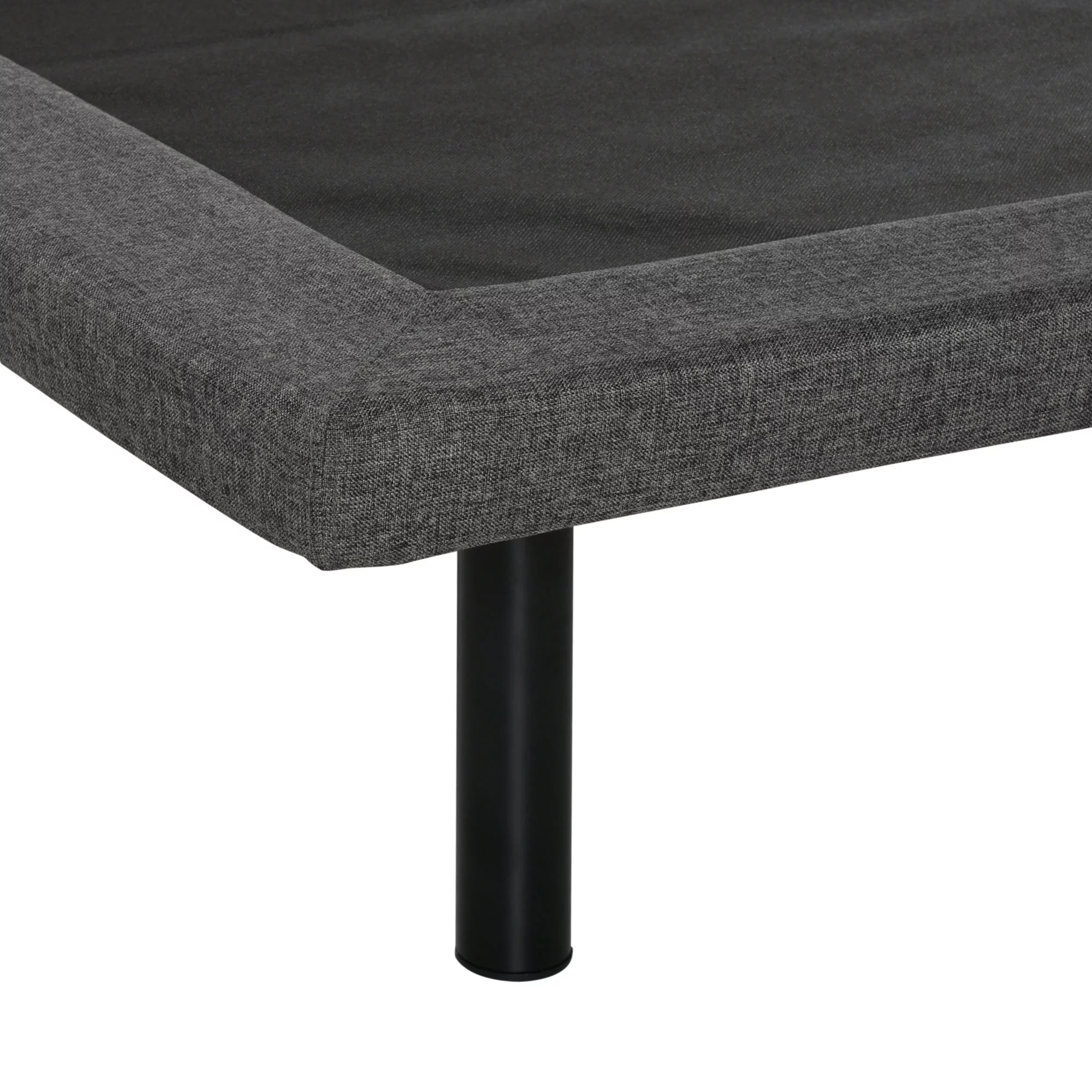 HOMCOM Queen Adjustable Bed Frame, Ergonomic Zero Gravity Power Bed Base with Head and Foot Incline, Memory, and Wireless Remote, Grey