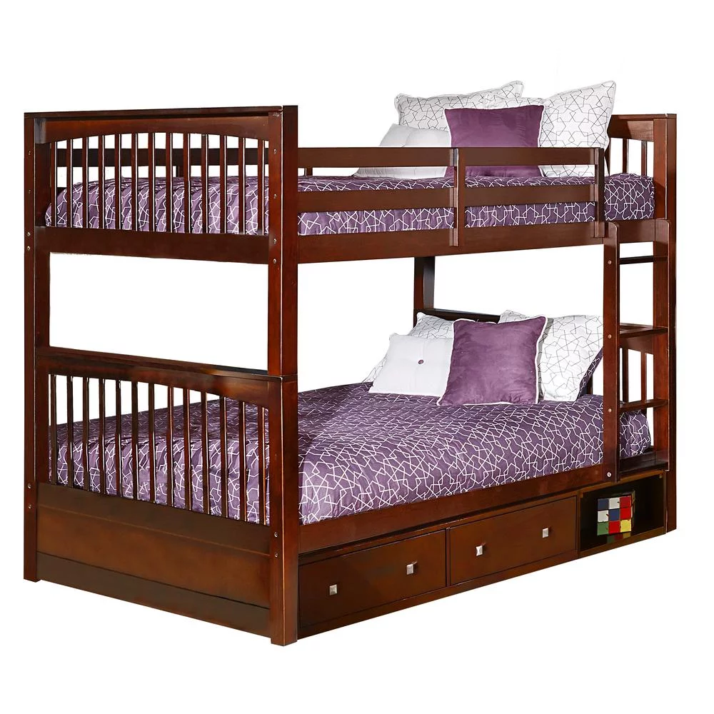 Hillsdale Furniture Pulse Full over Full Bunk, Multiple Colors