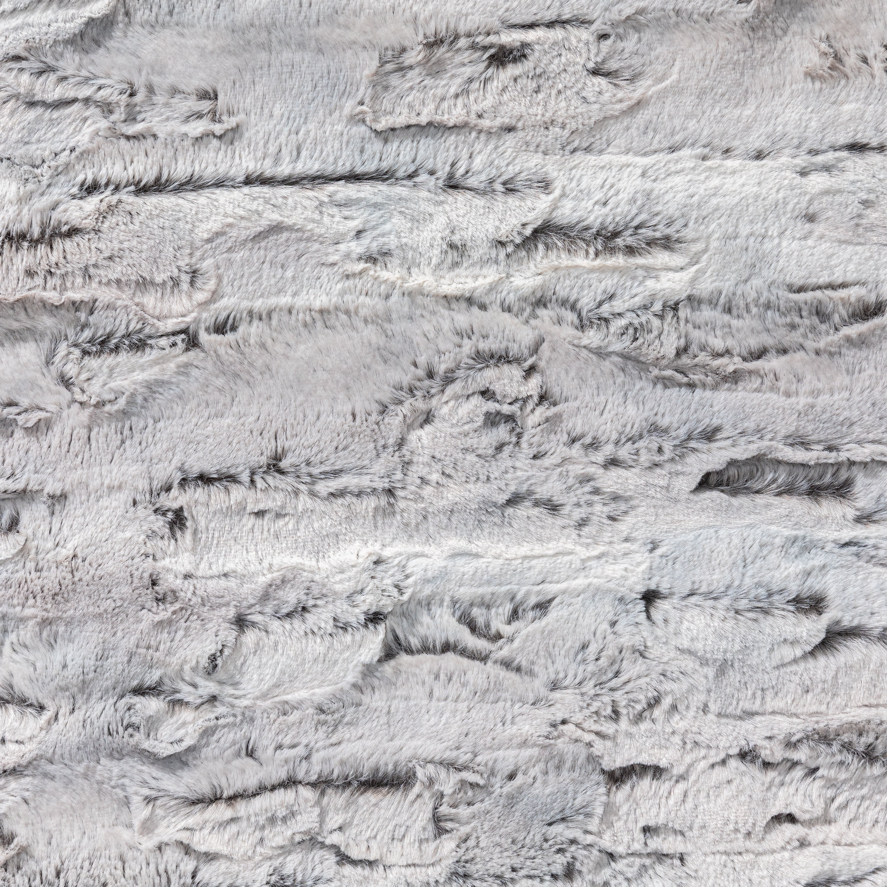 Jaxx  Gigantic Mega Saxx Bean Bag Chair and Lounger For Adults Luxe Faux Fox Fur - Silver Fox Jumbo