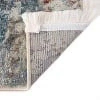 Unique Loom Panamericana Baracoa Rug Cream/Blue 6' 1