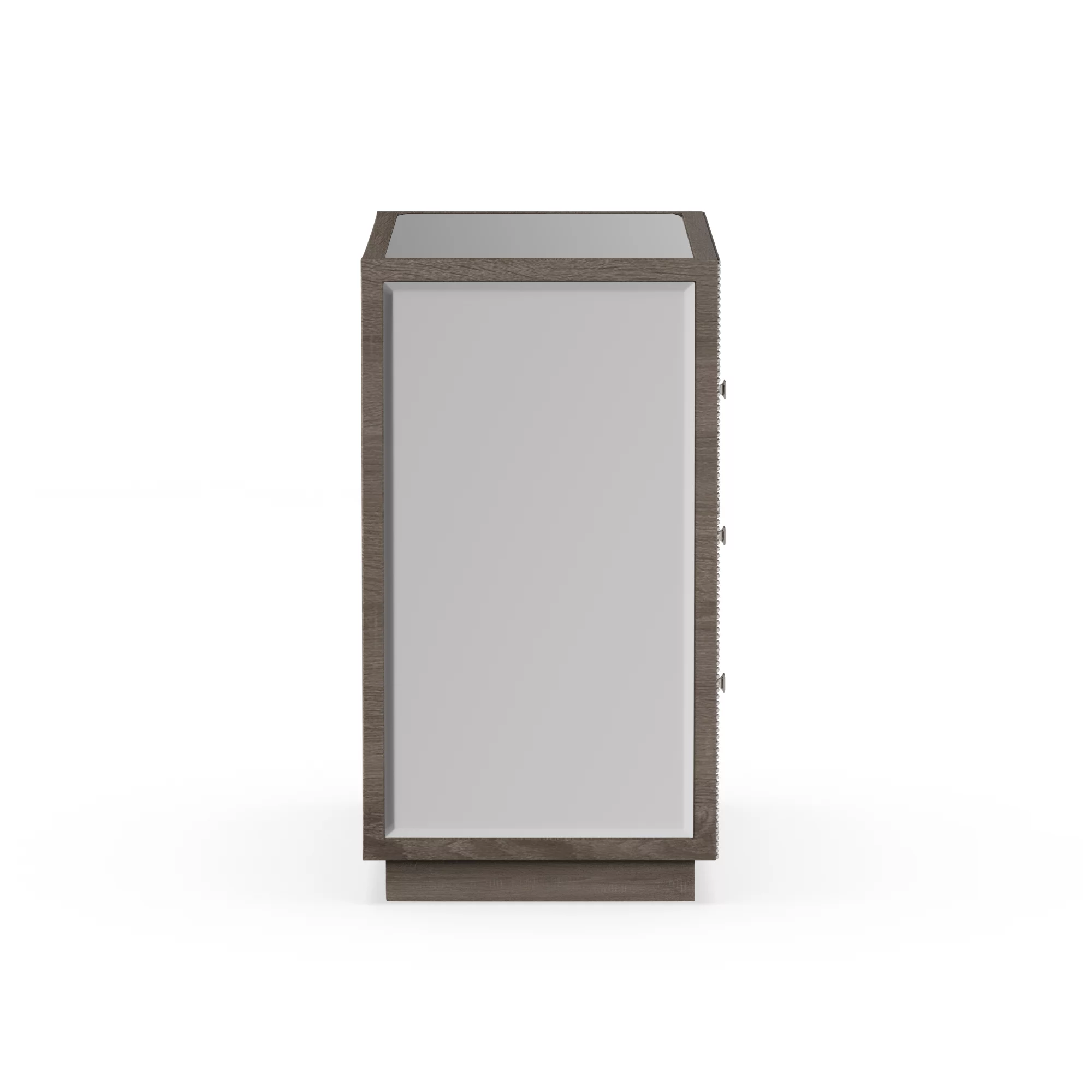 Baxton Studio Edeline Hollywood Regency Glamour Style Mirrored 3-Drawer Cabinet