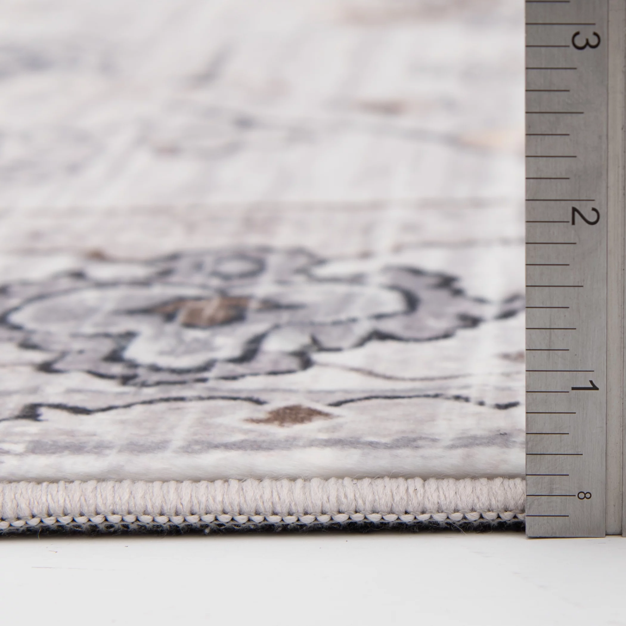 Better Homes & Gardens Persian Faux Fur Indoor Area Rug, Multi, 5'x7'