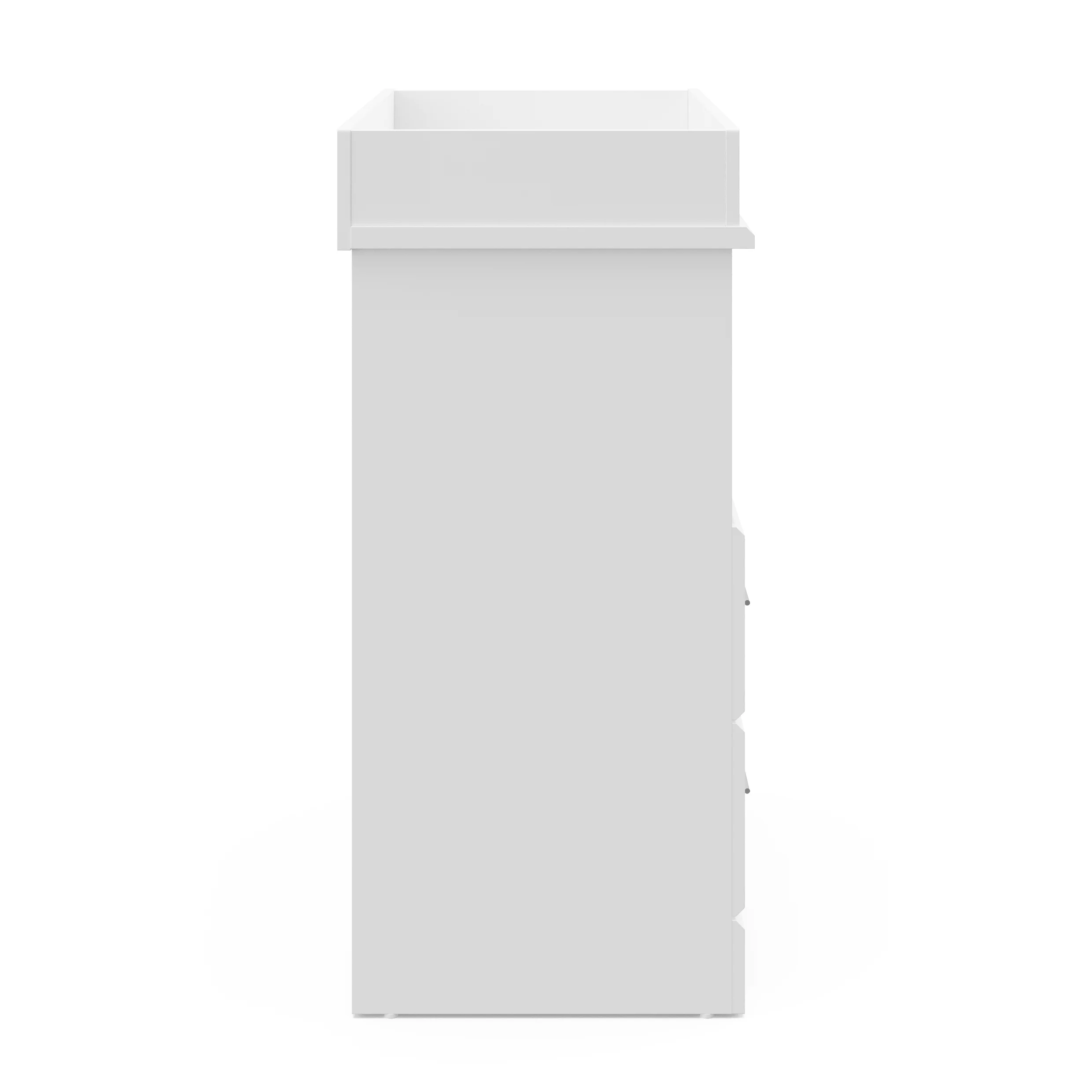 Storkcraft Brookside 2 Drawer Baby Changing Table Dresser, White