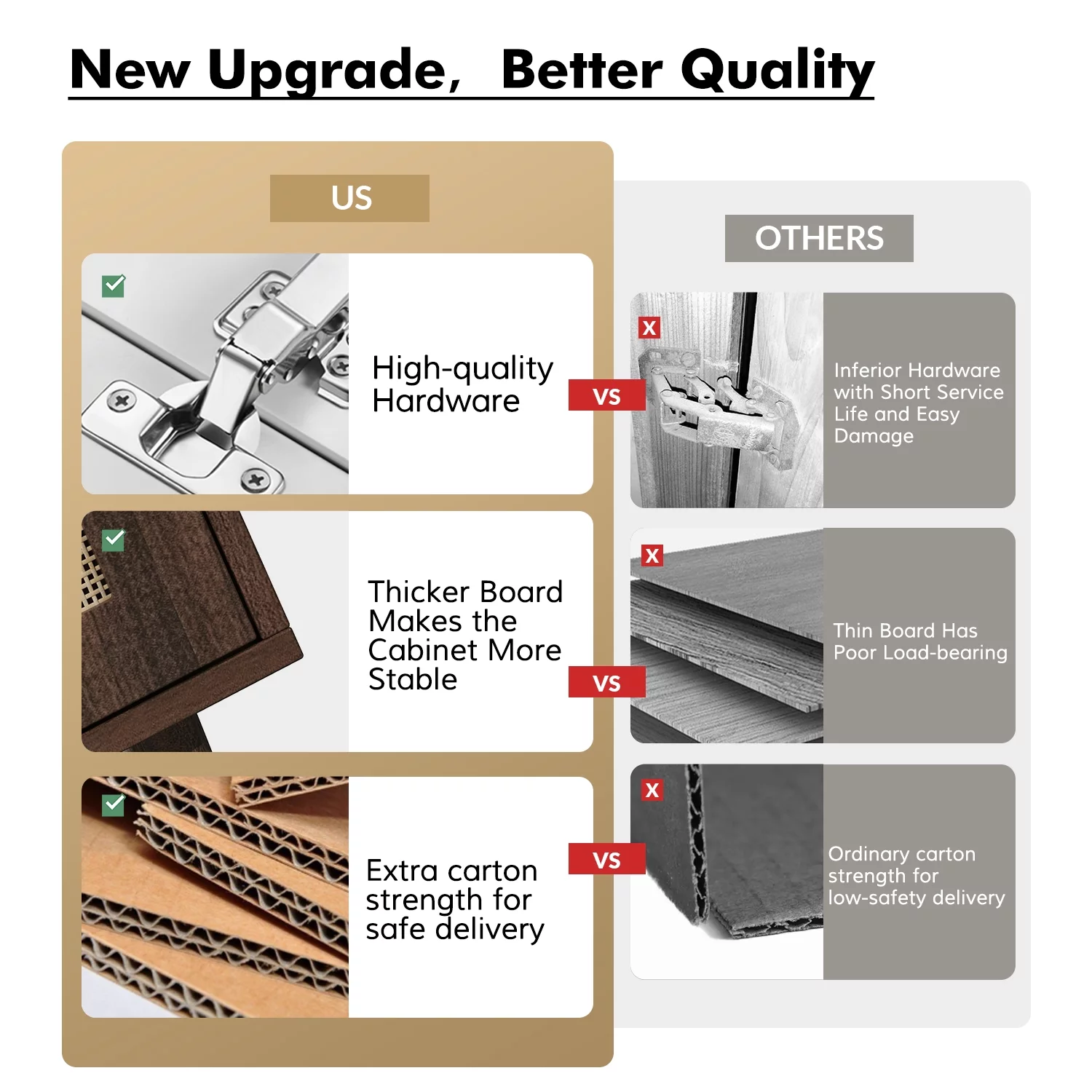 56'' Wood Rattan Arched 3 Doors Sideboard Buffet Cabinet Storage Credenza TV Stand Dining Metal Legs Home Kitchen Living Room Walnut