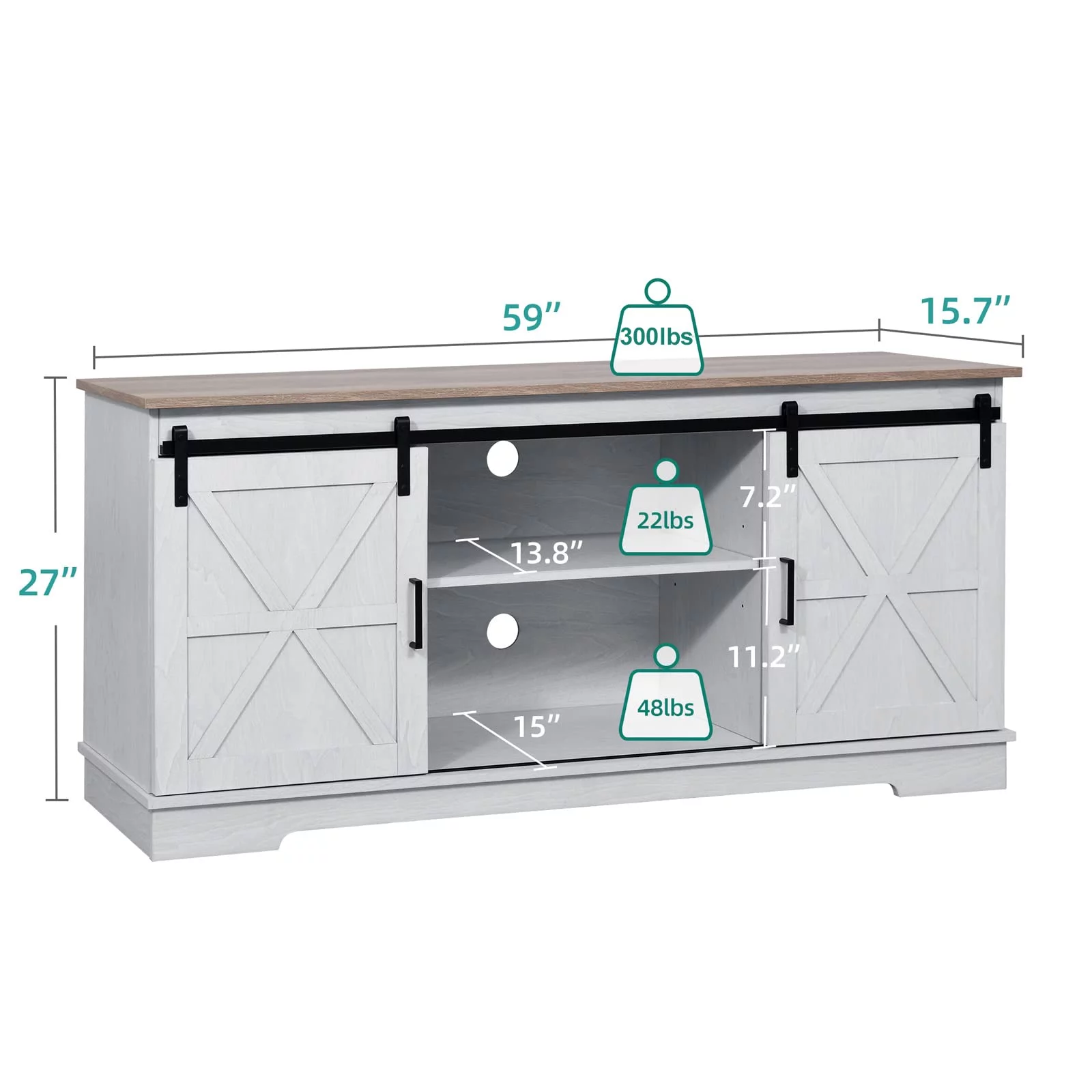 DEXTRUS Buffet Cabinet, 59
