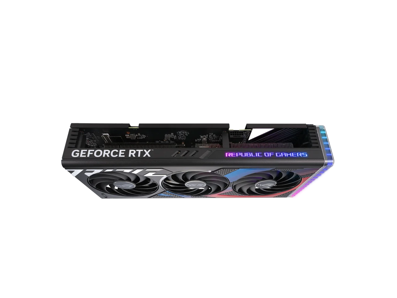 ASUS ROG Strix GeForce RTX 4070 SUPER Gaming Graphics Card (PCIe 4.0, 12GB GDDR6X, DLSS 3, HDMI 2.1a, DisplayPort 1.4a, Massive vented backplate, Aura Sync) ROG-STRIX-RTX4070S-12G-GAMING