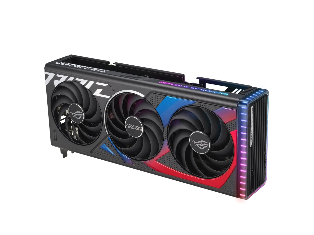 ASUS ROG Strix GeForce RTX 4070 SUPER Gaming Graphics Card (PCIe 4.0, 12GB GDDR6X, DLSS 3, HDMI 2.1a, DisplayPort 1.4a, Massive vented backplate, Aura Sync) ROG-STRIX-RTX4070S-12G-GAMING