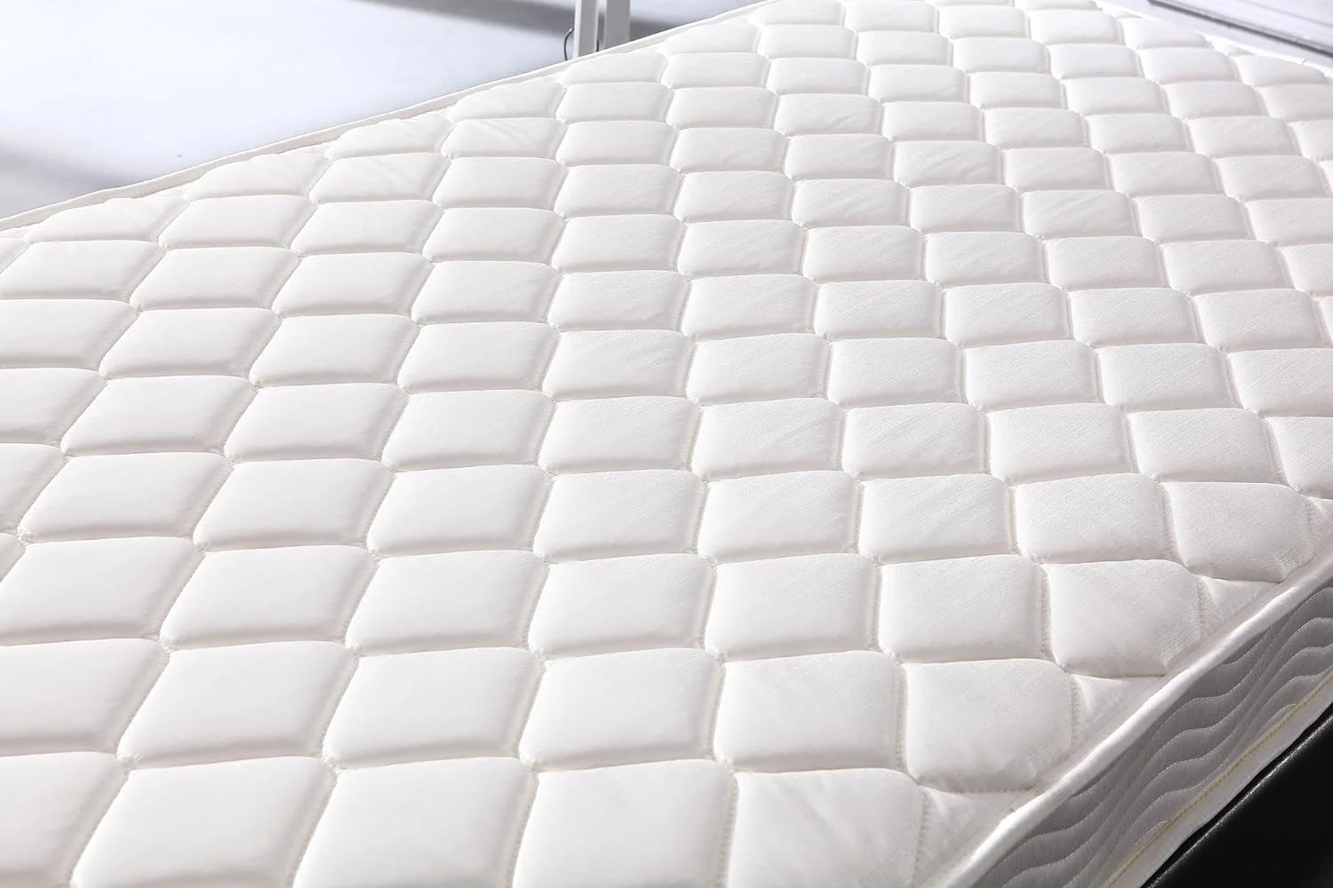 3260Twin Polyester Mattress, Twin, Firm, White
