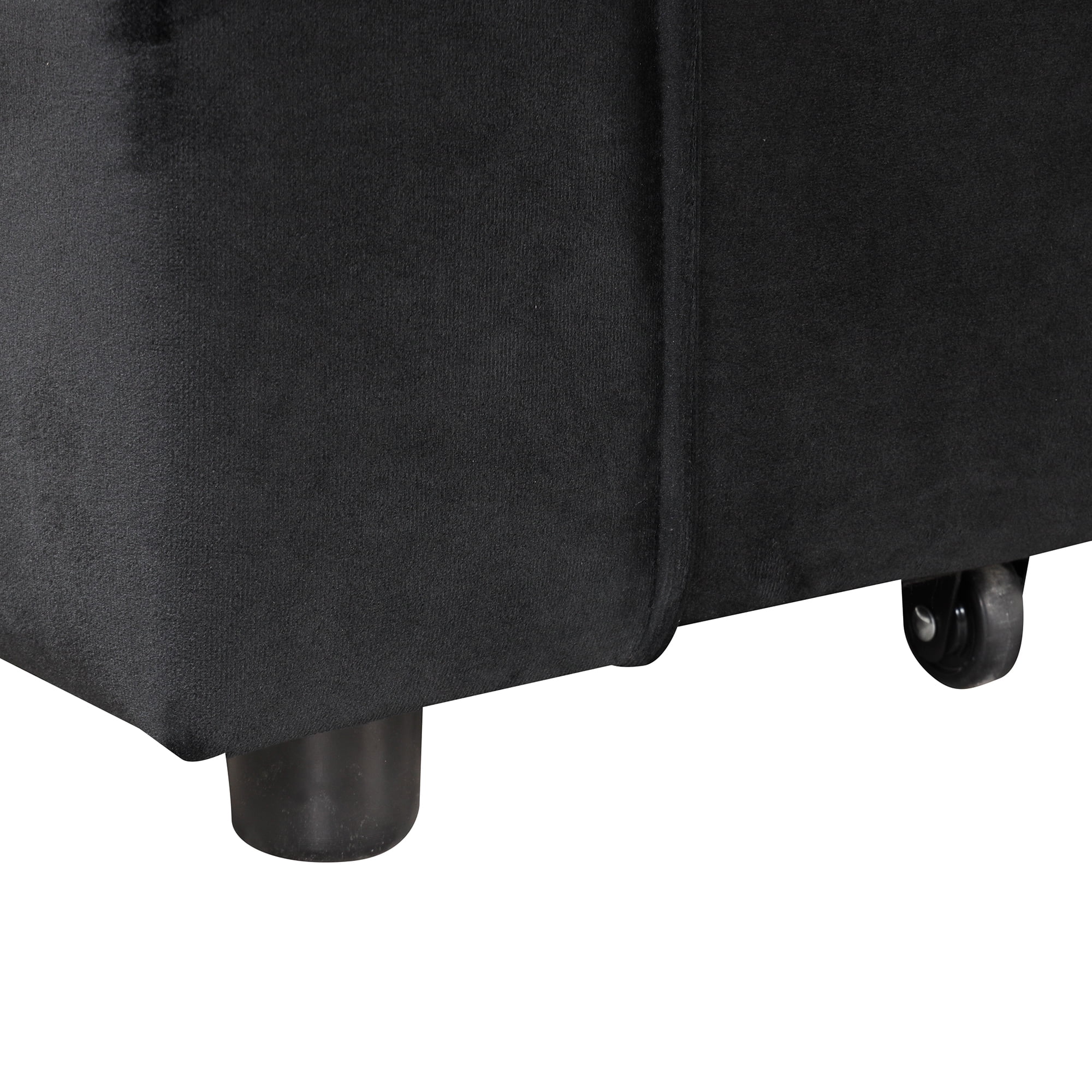 Hombay Modern Convertible Sleeper Sofa Bed, Folding Futon Couch Loveseat with Cup Holder and USB Charging Ports for Living Room Bedroom Apartment