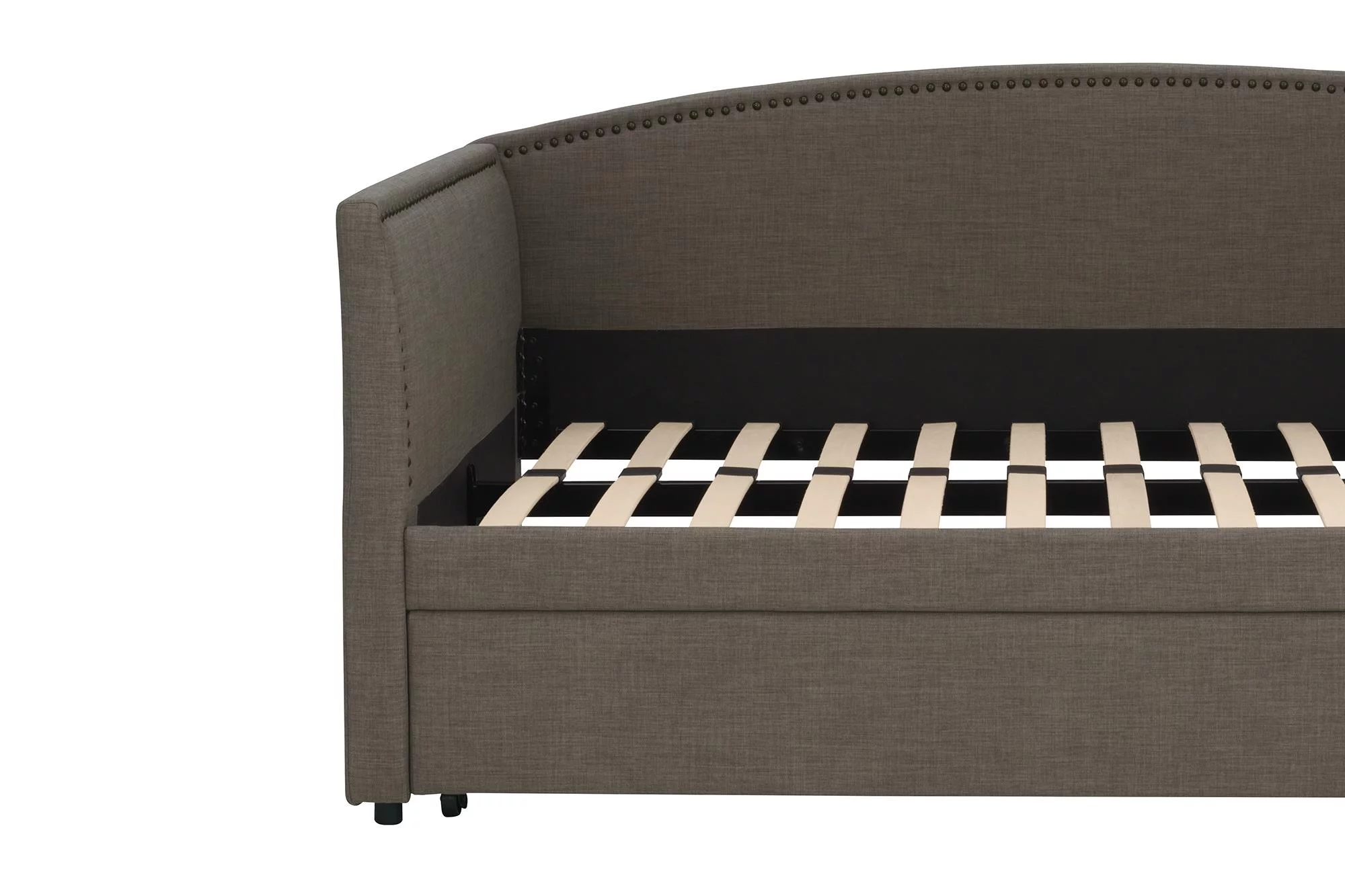 Better Homes & Gardens Grayson Daybed & Trundle, Twin Size, Gray Linen