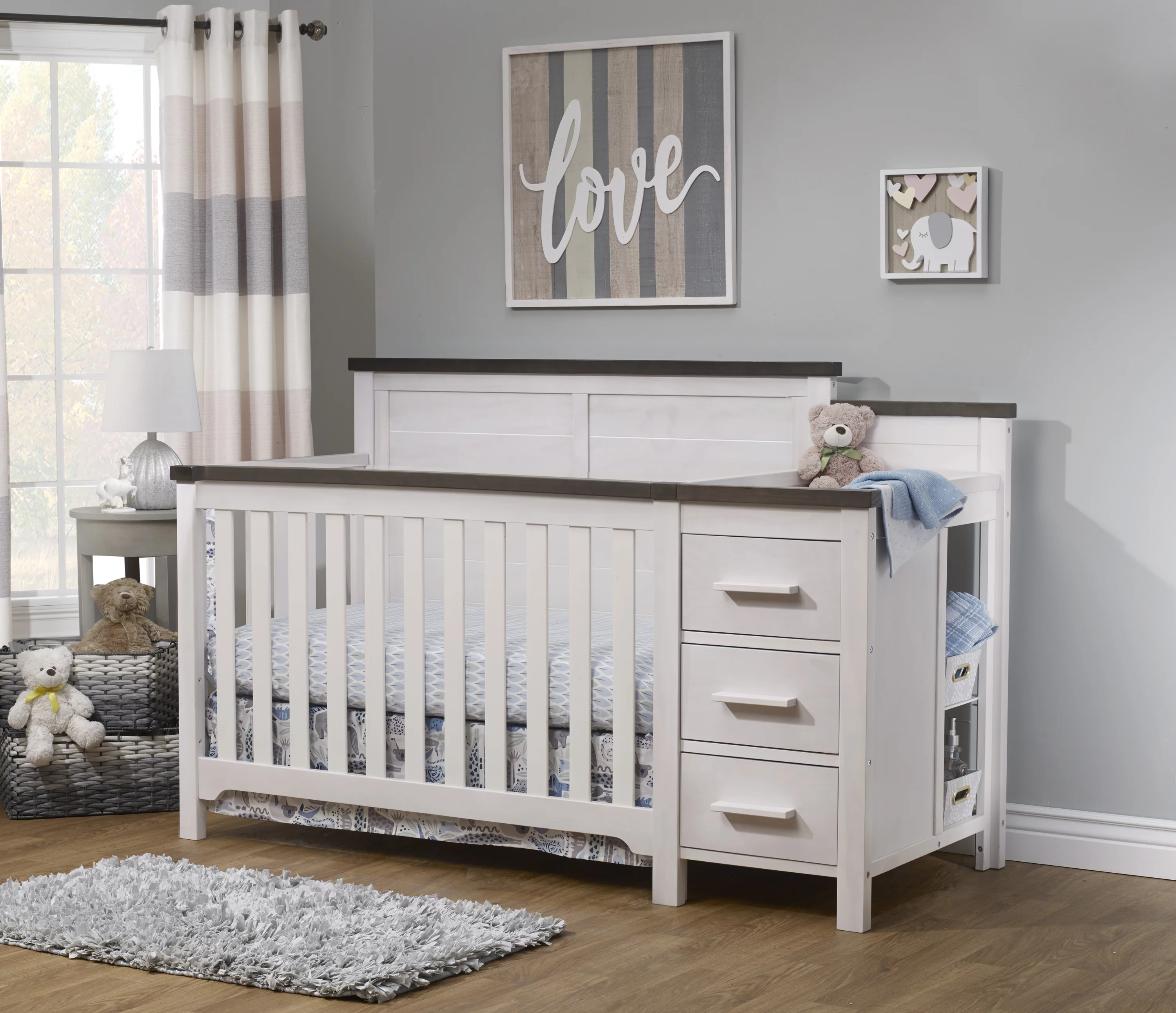 Sorelle Farmhouse Crib & Changer