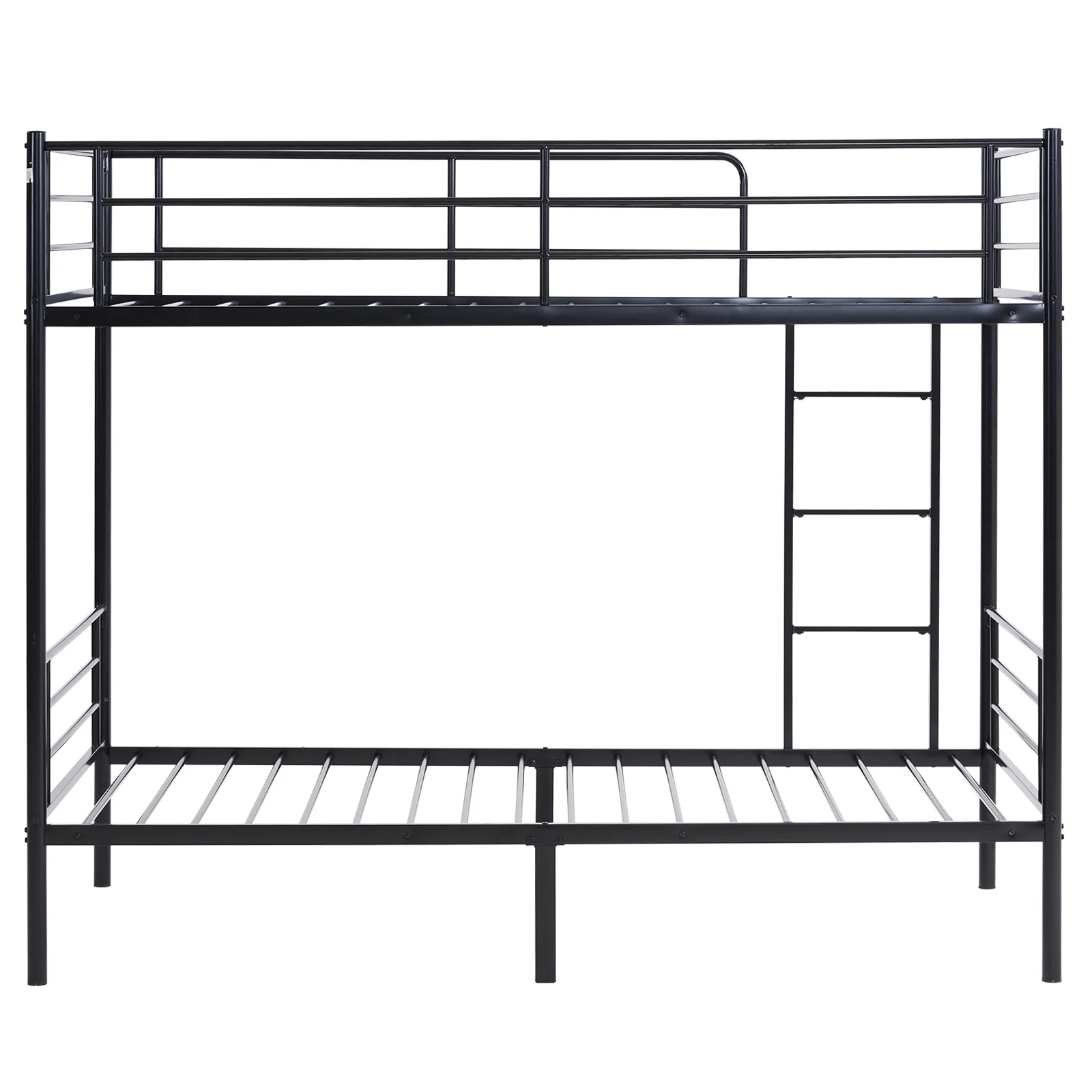 Zimtown Twin over Twin Steel Bunk Beds Frame Ladder Bedroom Dorm Room for Kids Adult Children