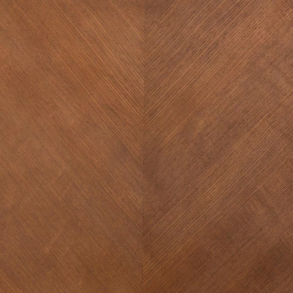 Baxton Studio Carver Ash Walnut Finished Wood Queen Size Platform Bed